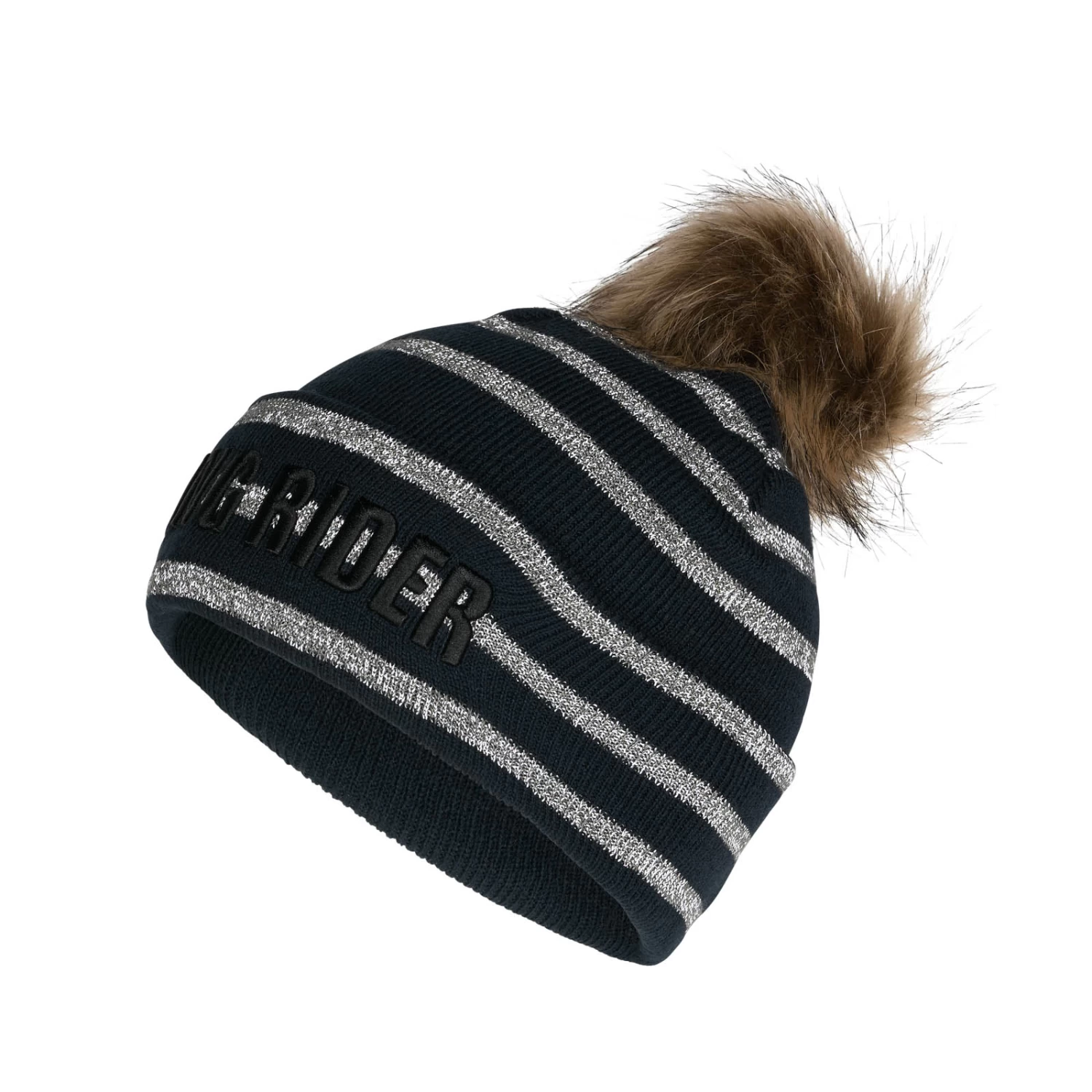 Horze Terry Kids Reflective Knitted Hat