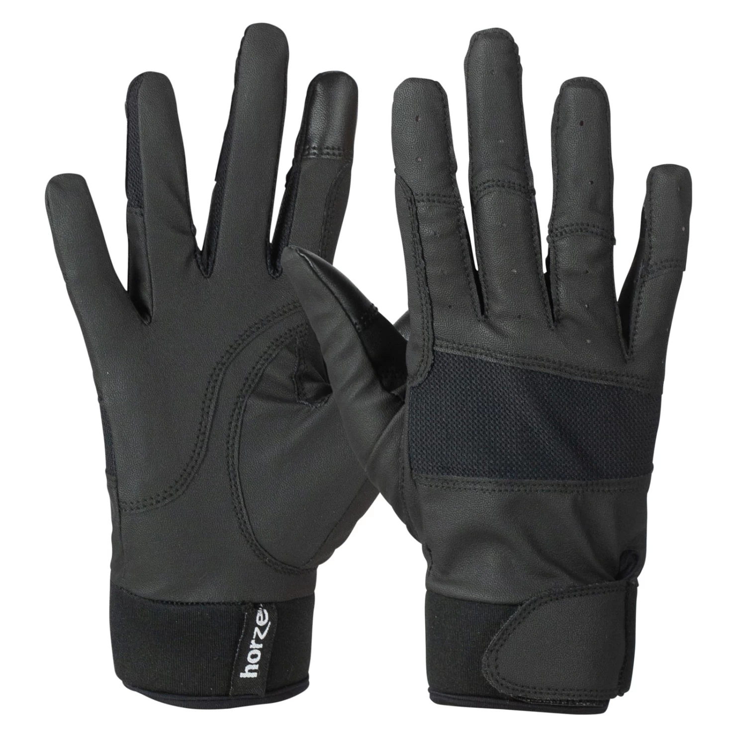 Horze Women's Stretch Riding Gloves with Neoprene Cuffs