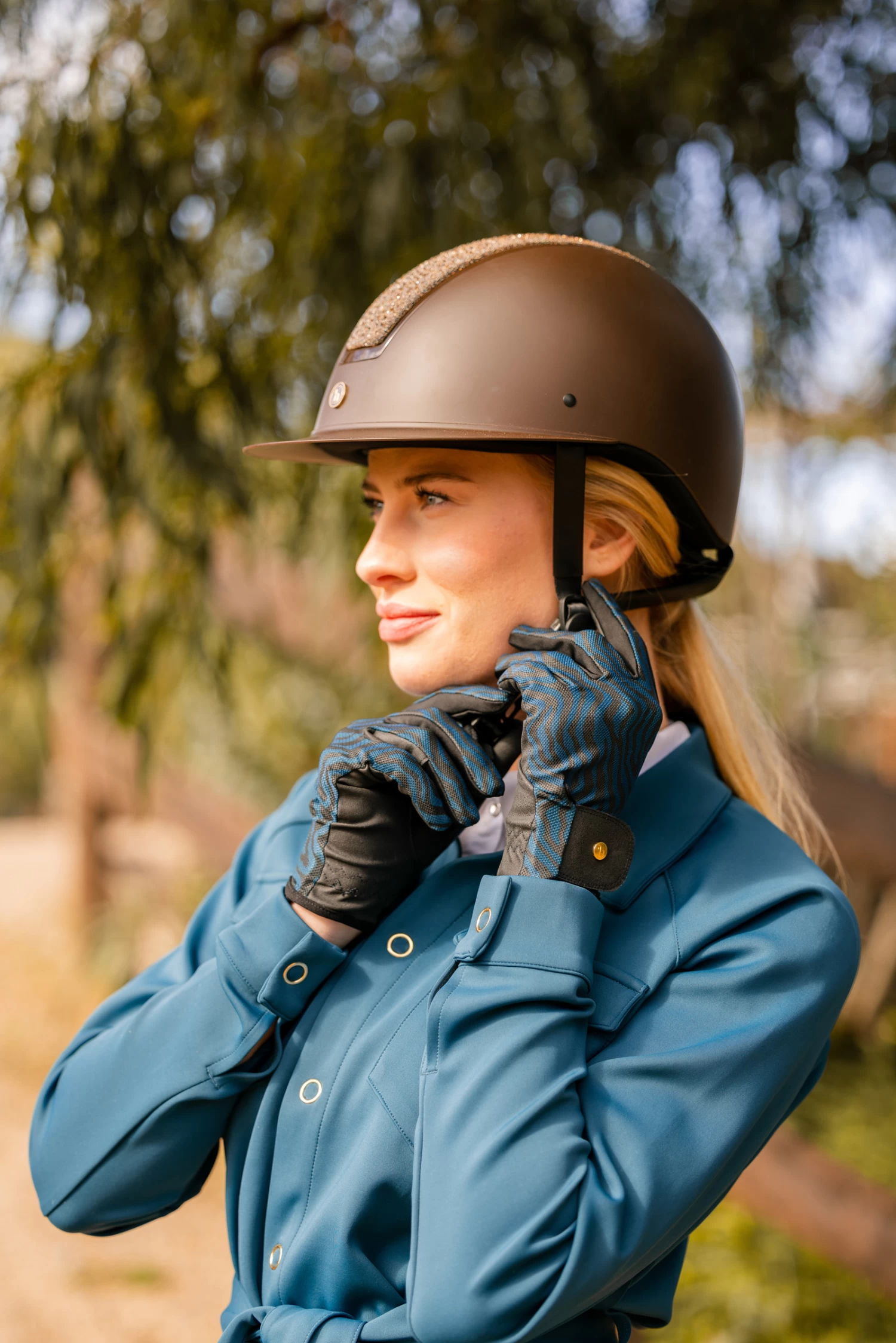 Horze Elenor Women's Mesh Riding Gloves