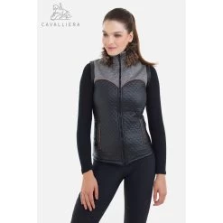 Cavalliera Winter Riding Vest, MAJESTY SOFTSHELL FUR, Waterproof