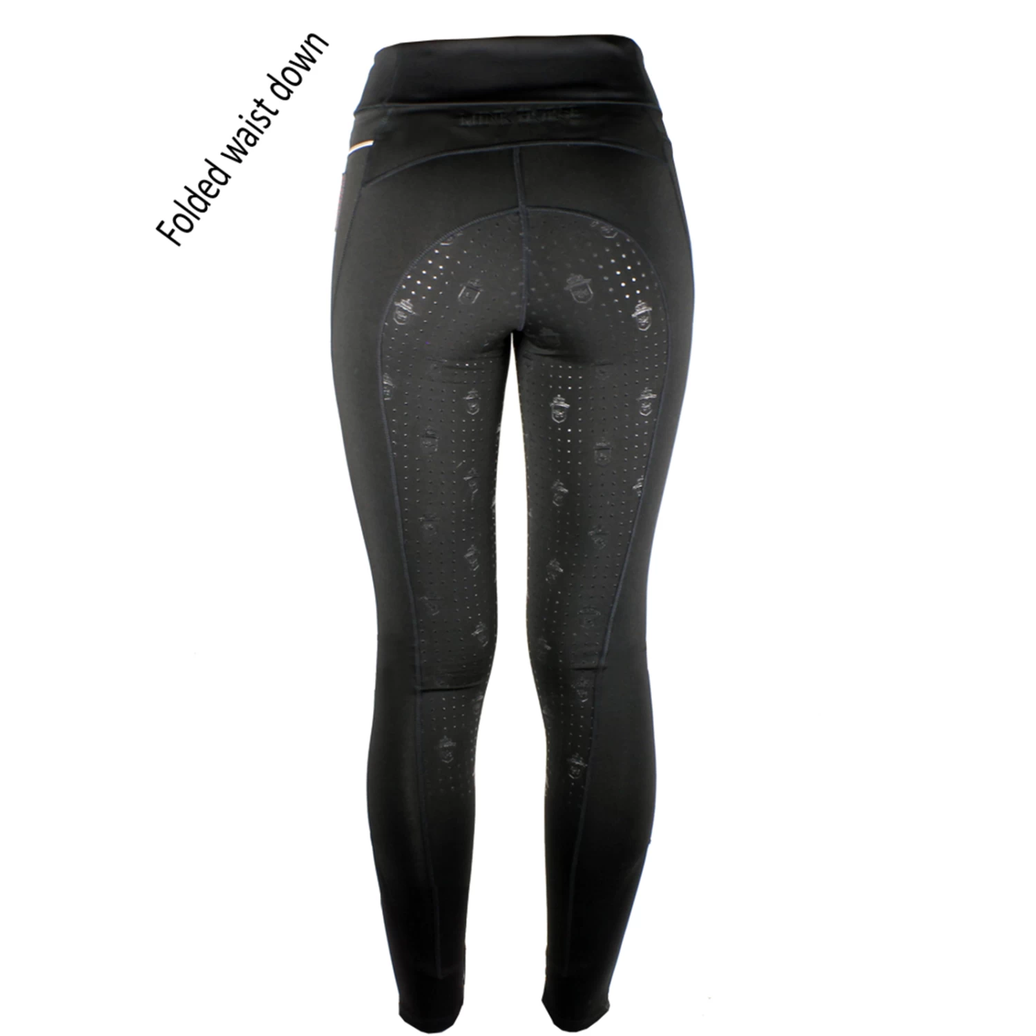 Mink Horse Kids Riding Tight SHOW-OFF, Folded Waist