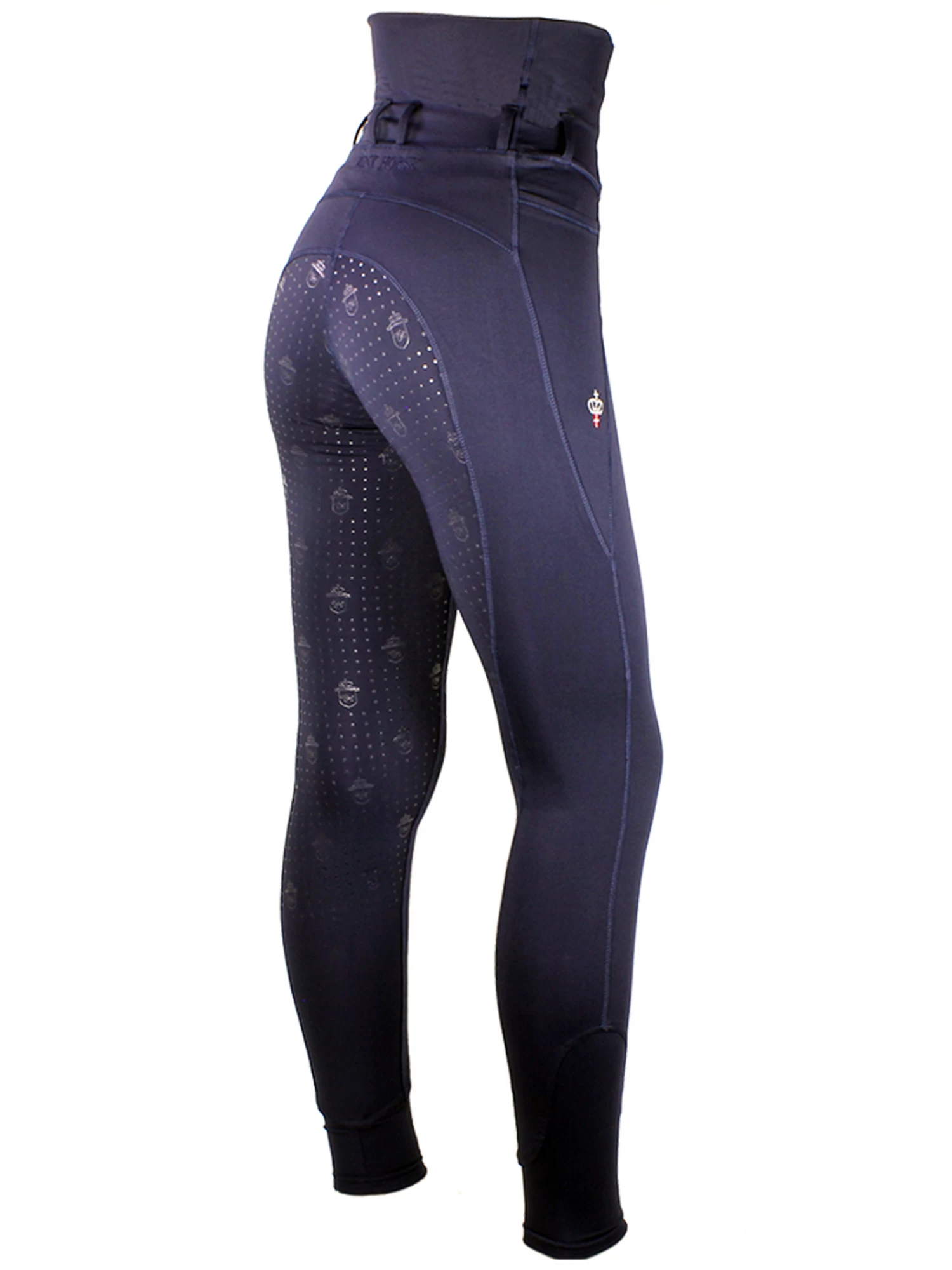 Mink Horse Kids Riding Tight SHOW-OFF, Folded Waist