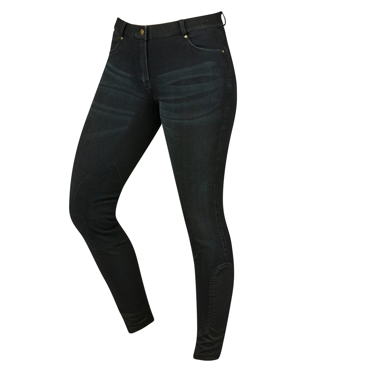 Dublin Shona Knee Patch Denim Breeches for Women