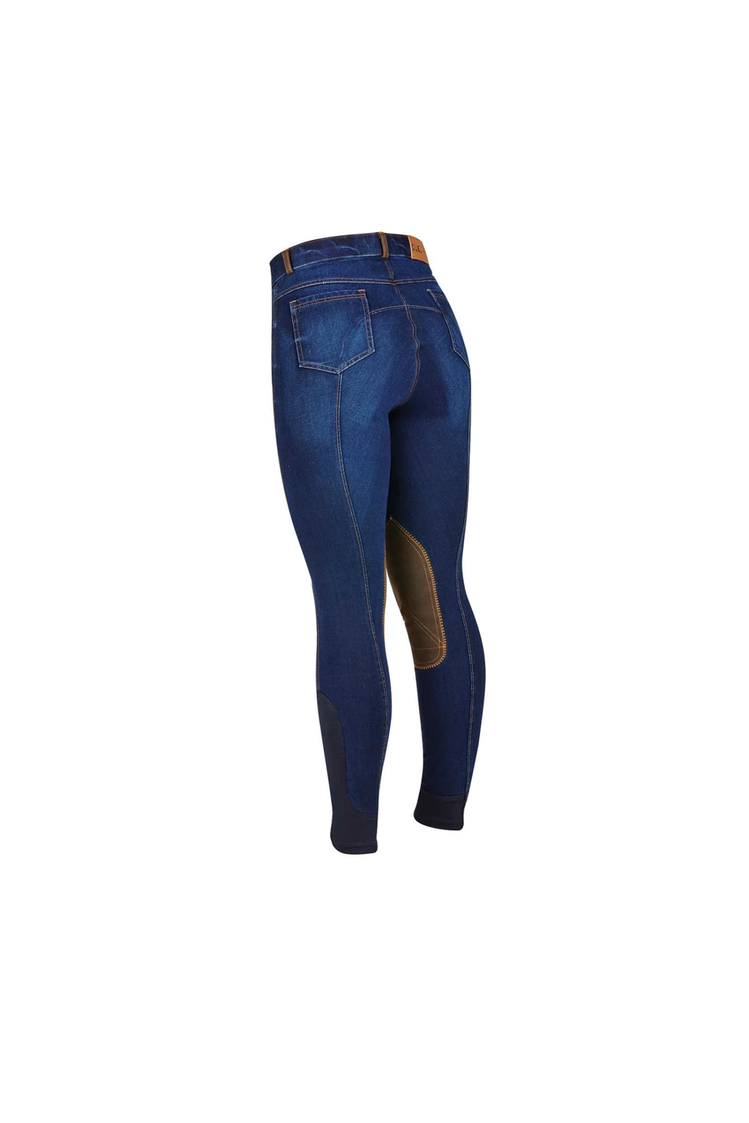 Dublin Shona Knee Patch Denim Breeches for Women