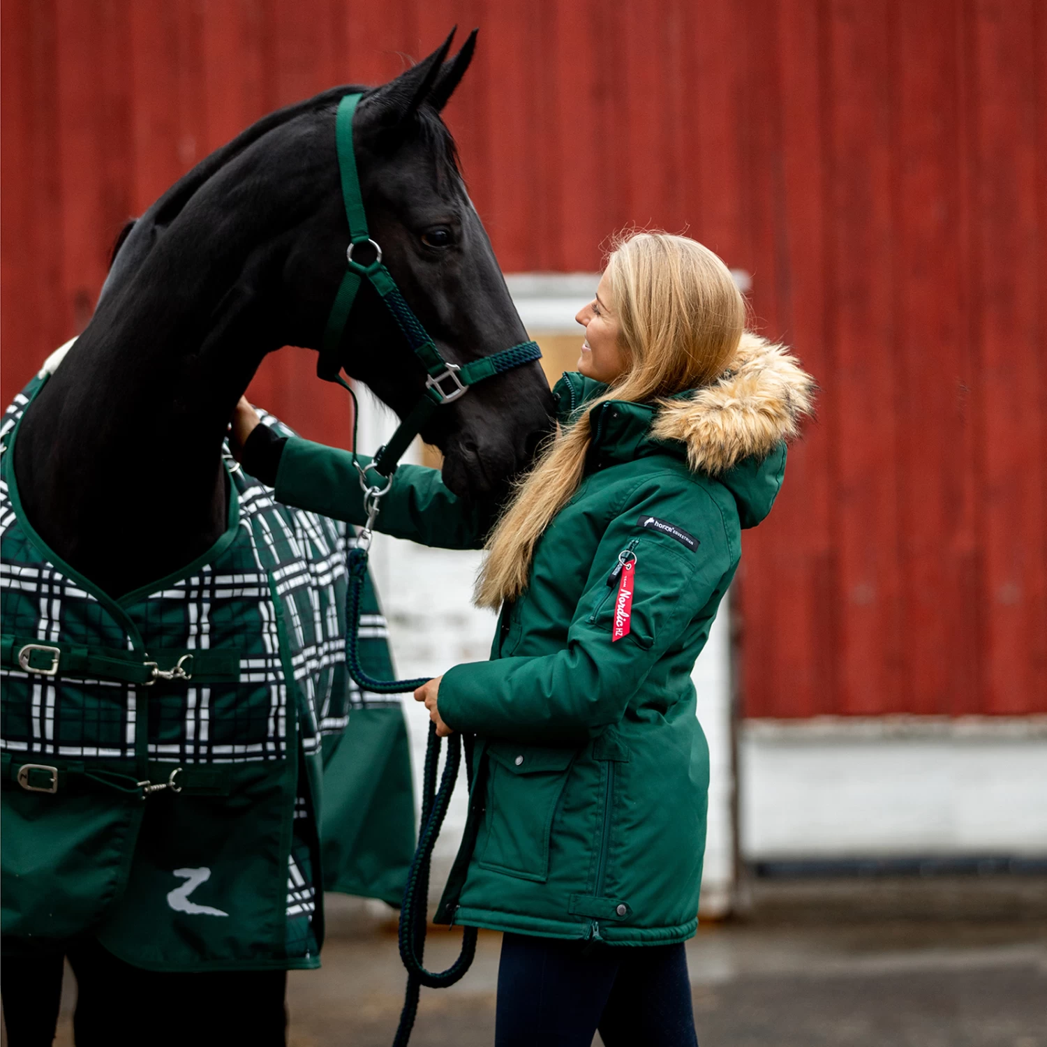 Horze Brooke Women's Long Parka Riding Jacket