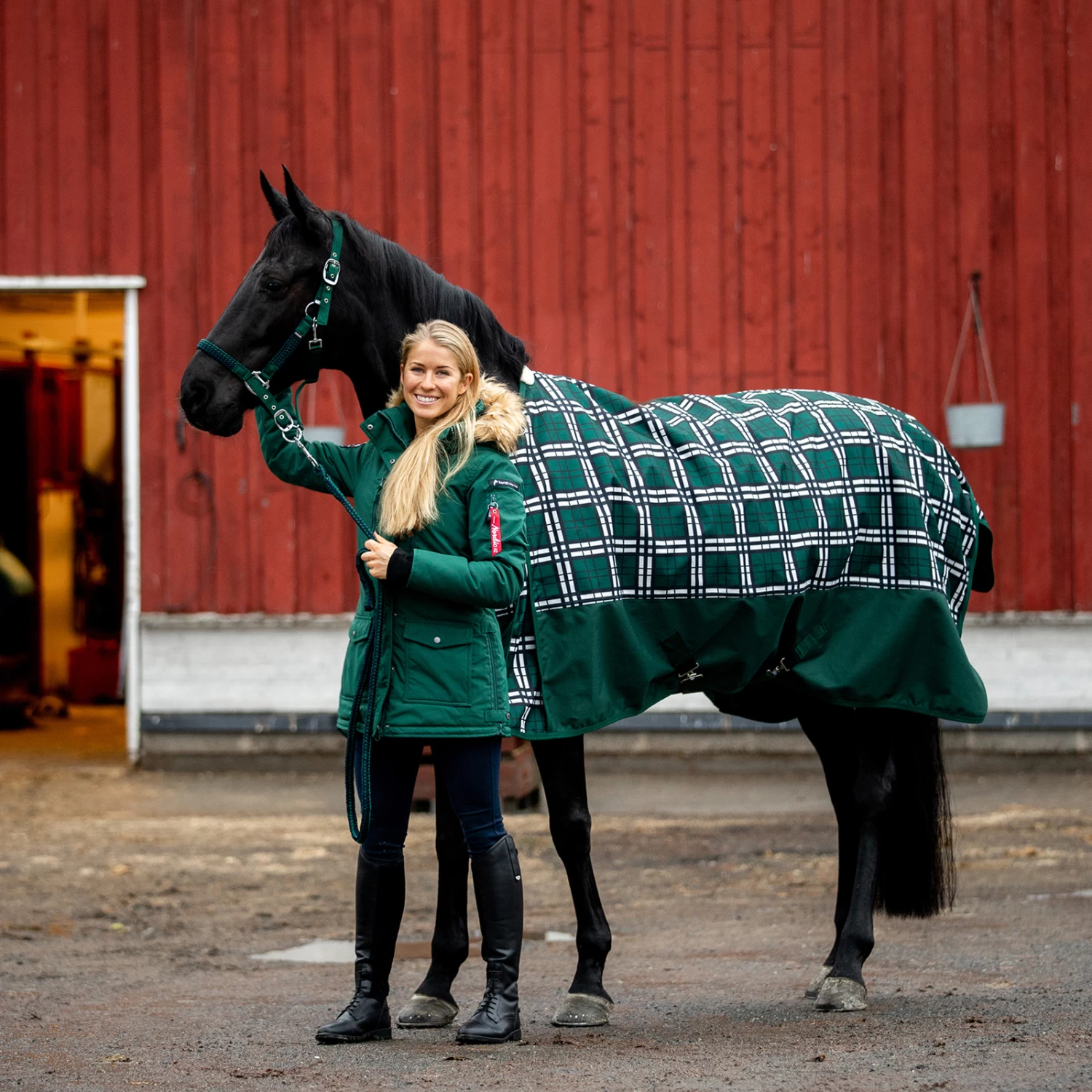 Horze Brooke Women's Long Parka Riding Jacket