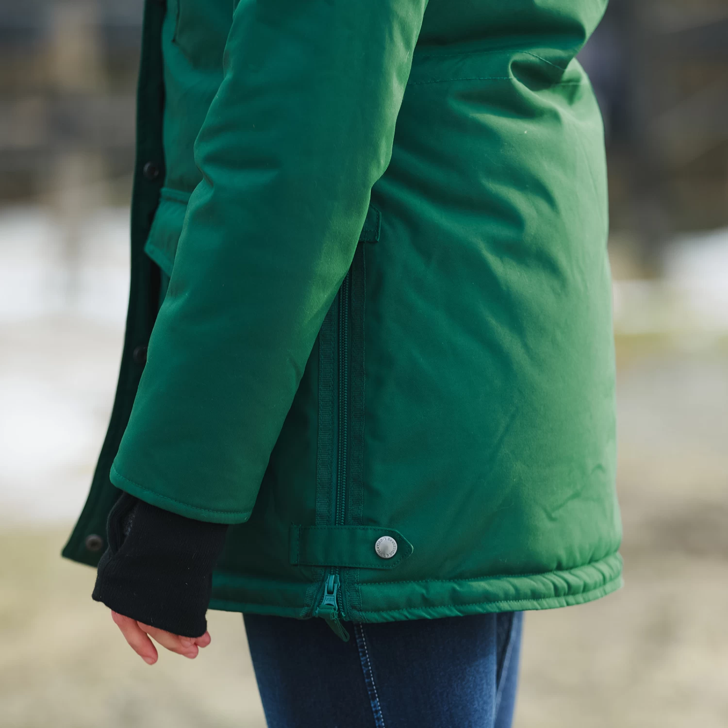 Horze Brooke Women's Long Parka Riding Jacket