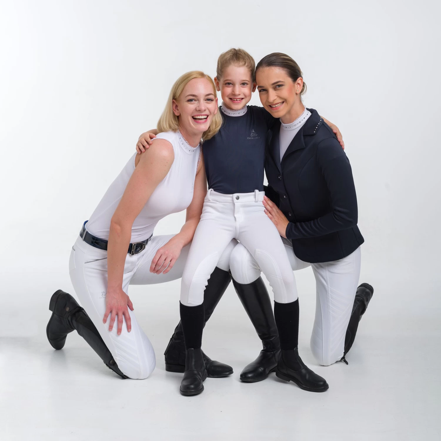 Cavalliera Crystal Show Shirt Sleeveless