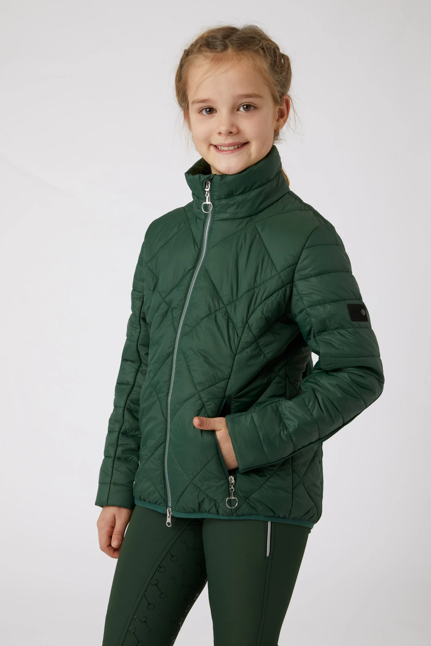 Horze Elena Kids Lightweight Padded Riding Jacket