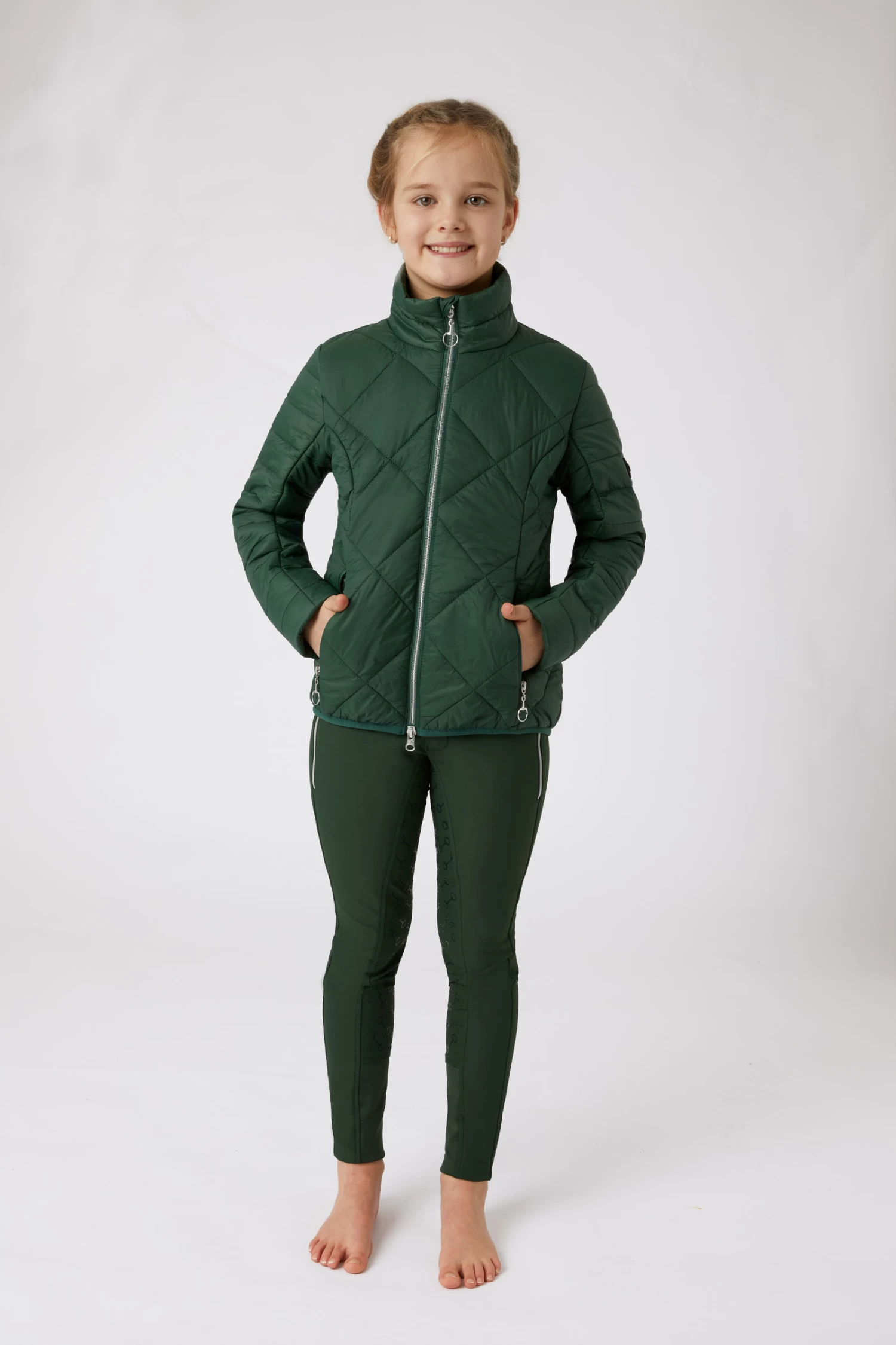 Horze Elena Kids Lightweight Padded Riding Jacket