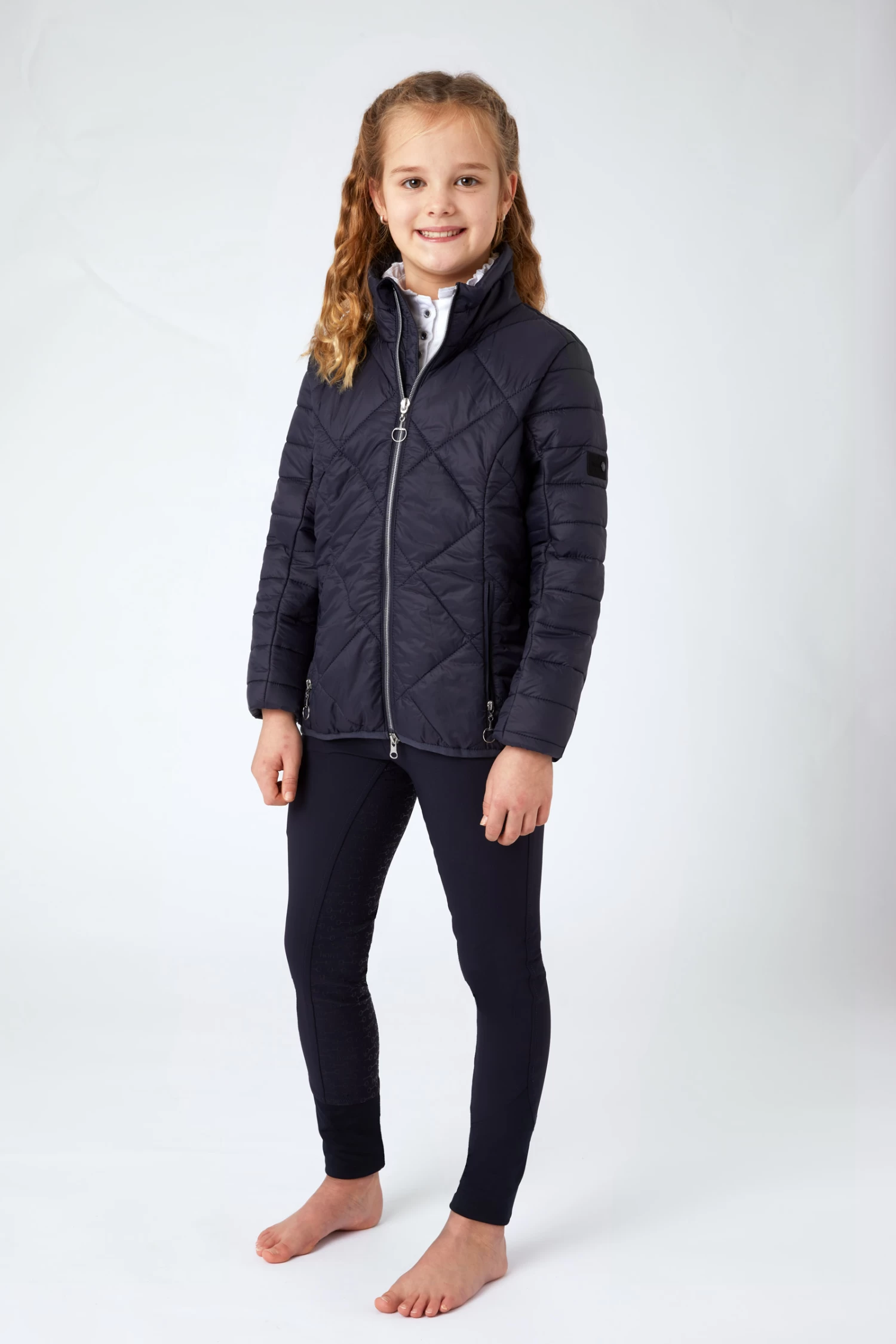Horze Elena Kids Lightweight Padded Riding Jacket