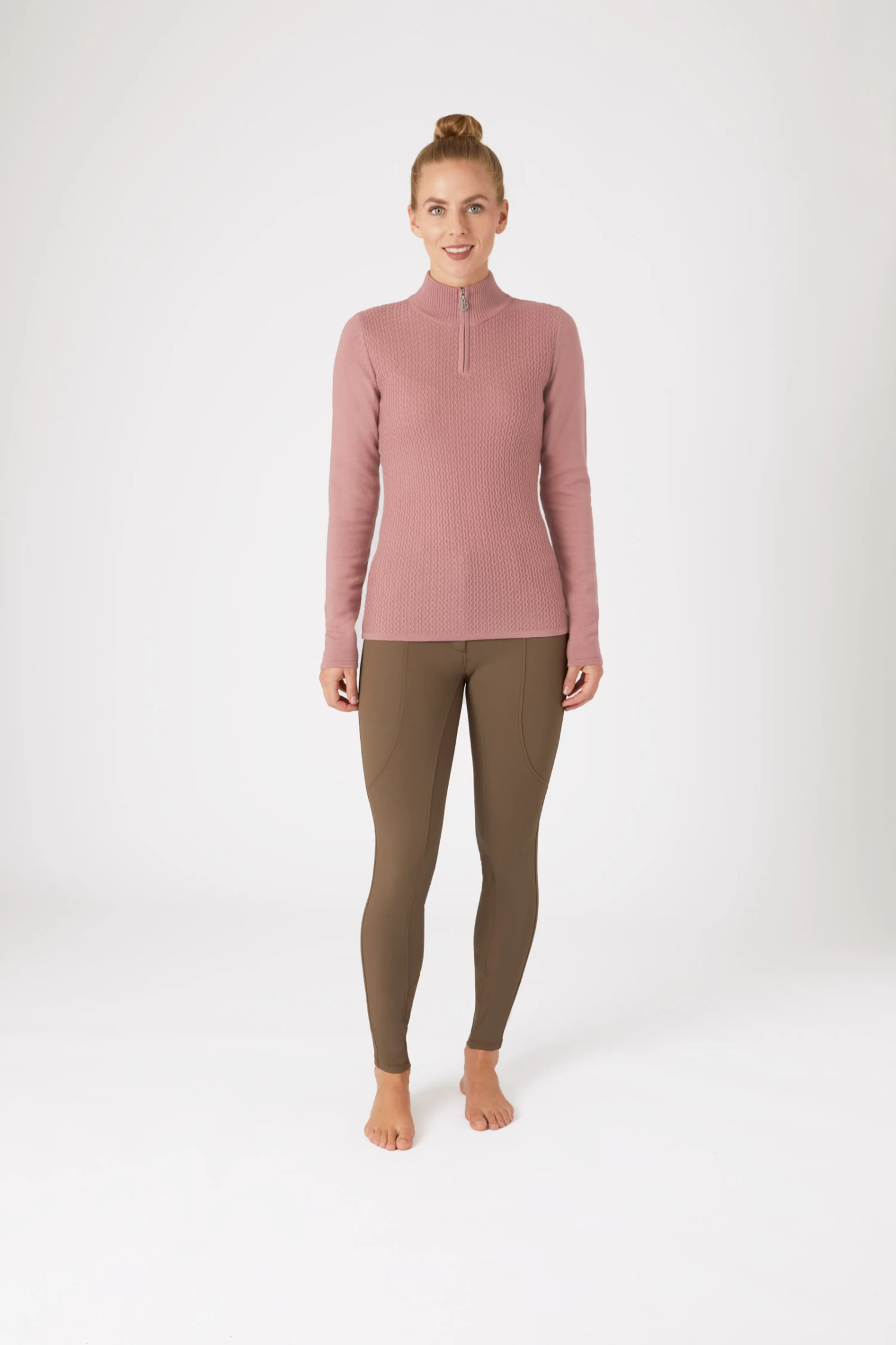 B Vertigo Ruth Women's Knitted Pullover with Zipper