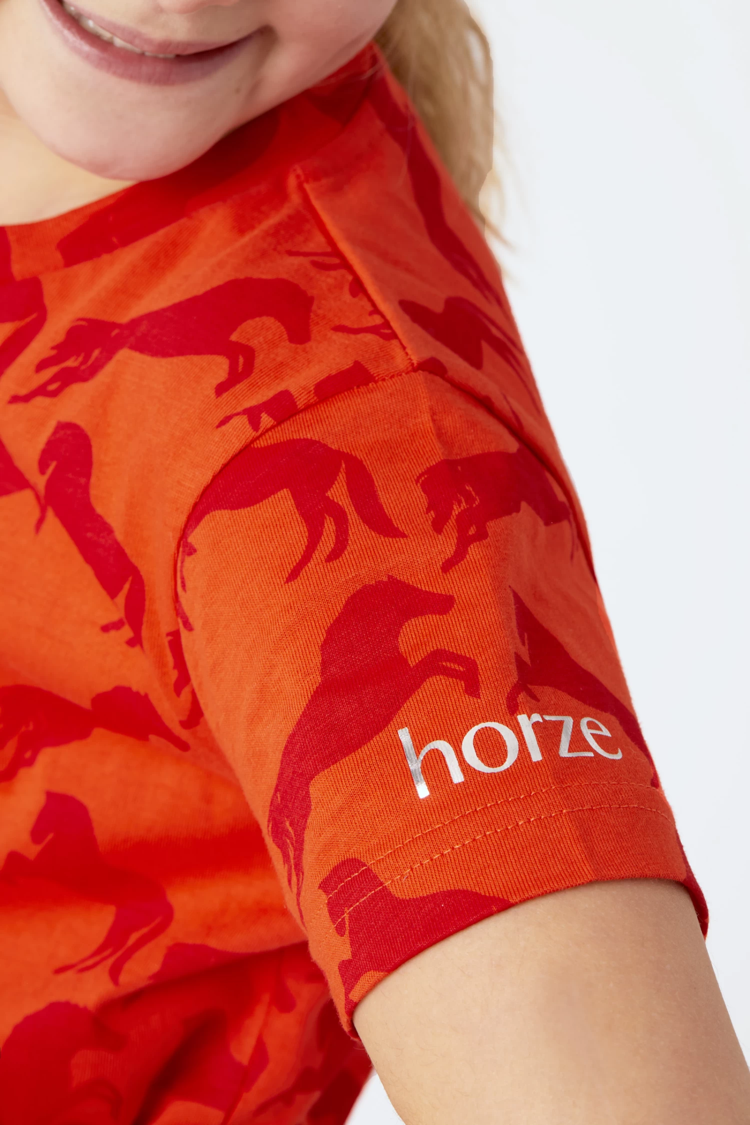 Horze Micky Kids Printed Organic Cotton T-Shirt