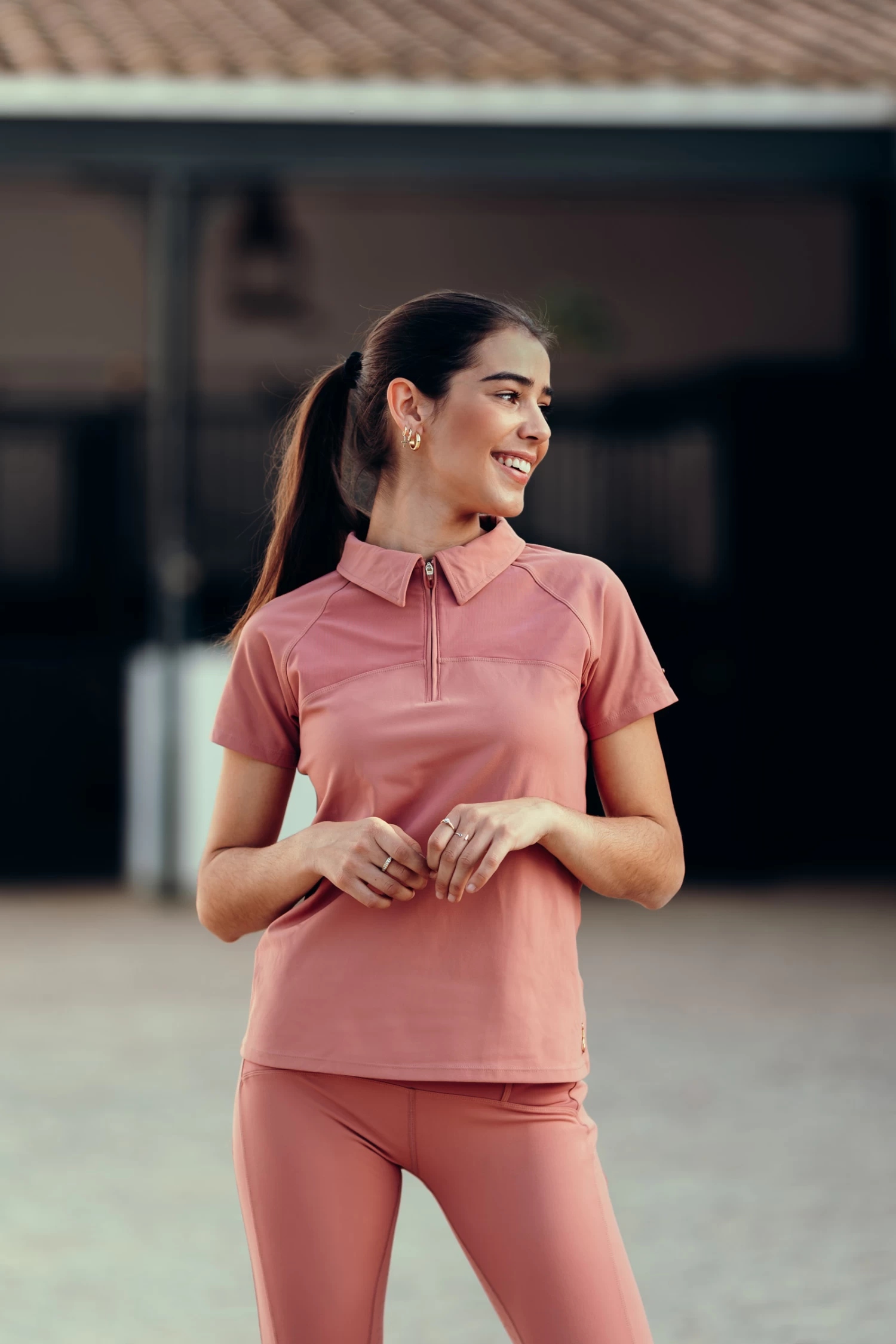 Horze Ciandra Women's Training Shirt with UV Protection