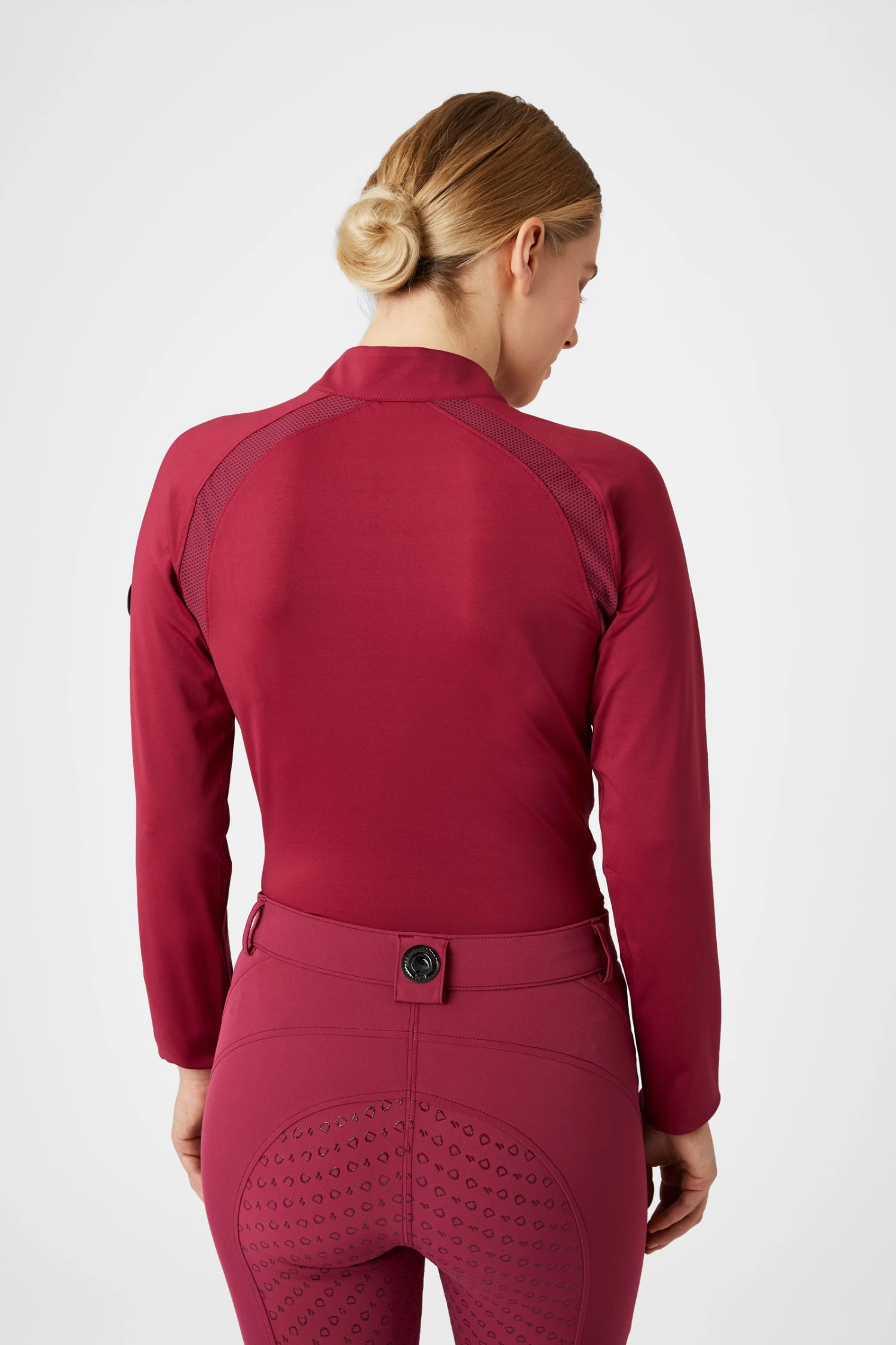 Horze Mia Women's Long Sleeve Training Shirt with Mesh Panels
