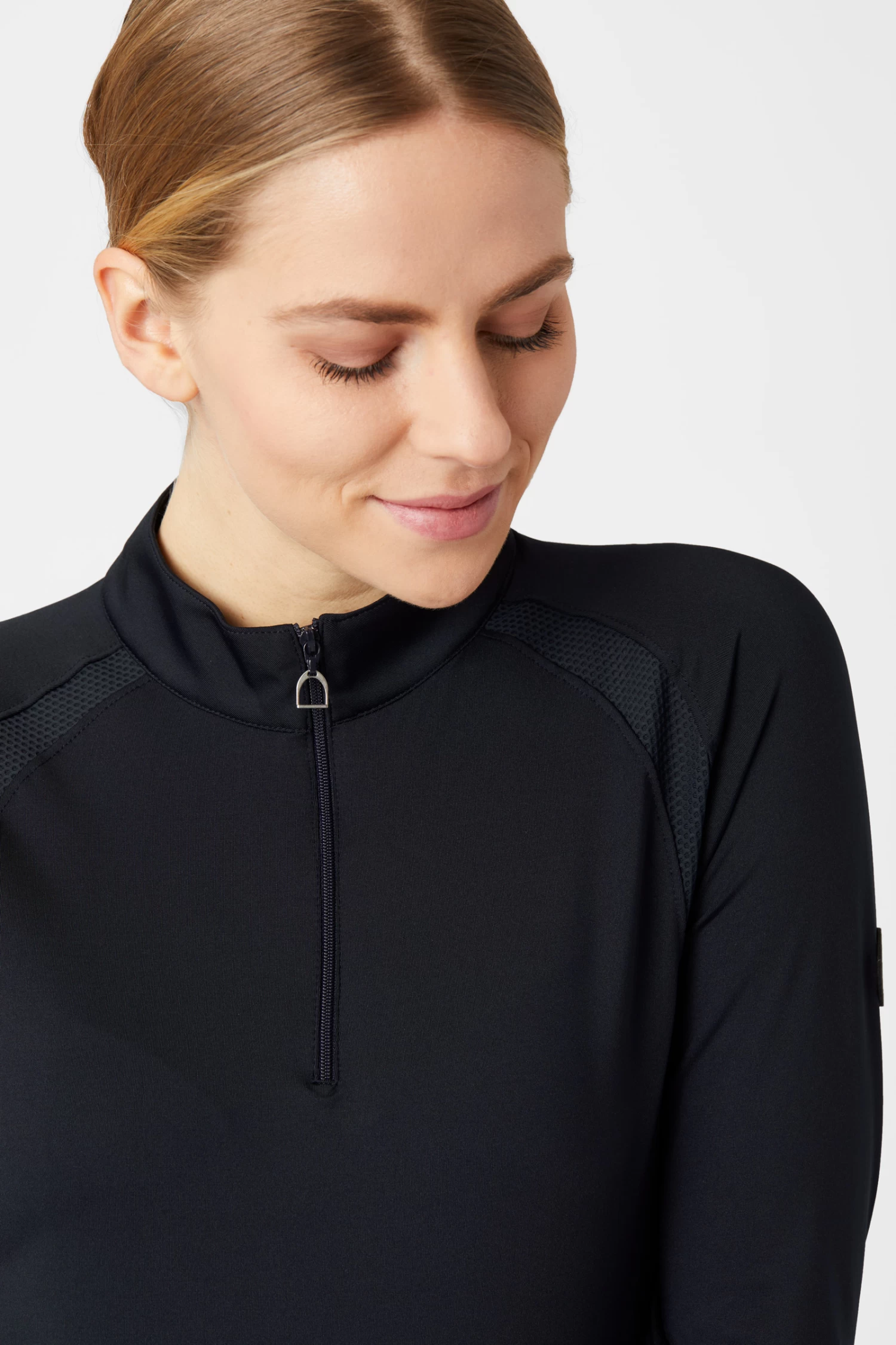Horze Mia Women's Long Sleeve Training Shirt with Mesh Panels