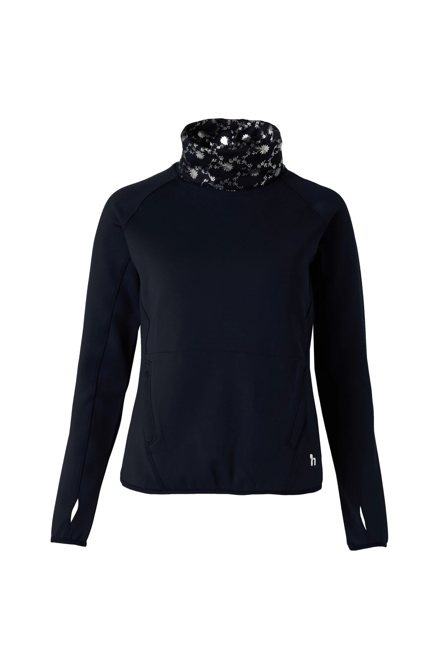 Horze Kaitlin Women's Functional Sweatshirt with Flower Collar