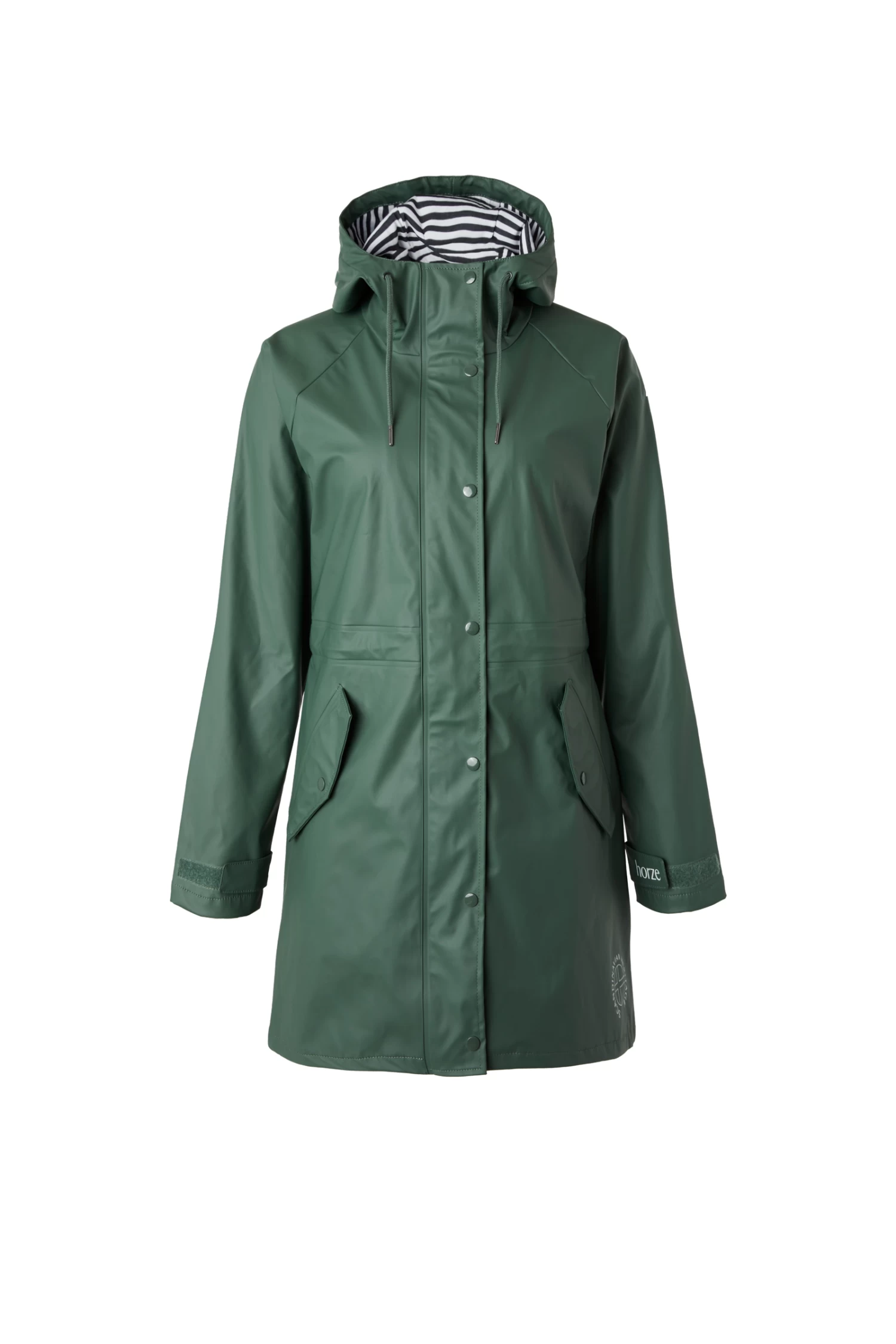 Horze Dania Women's PU Rain Coat with Jersey Lining