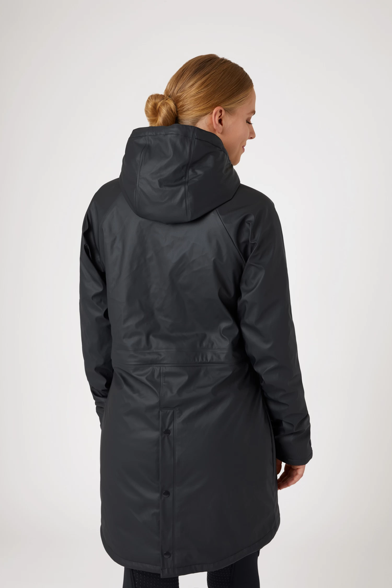 Horze Dania Women's Winter Raincoat with Fleece Lining