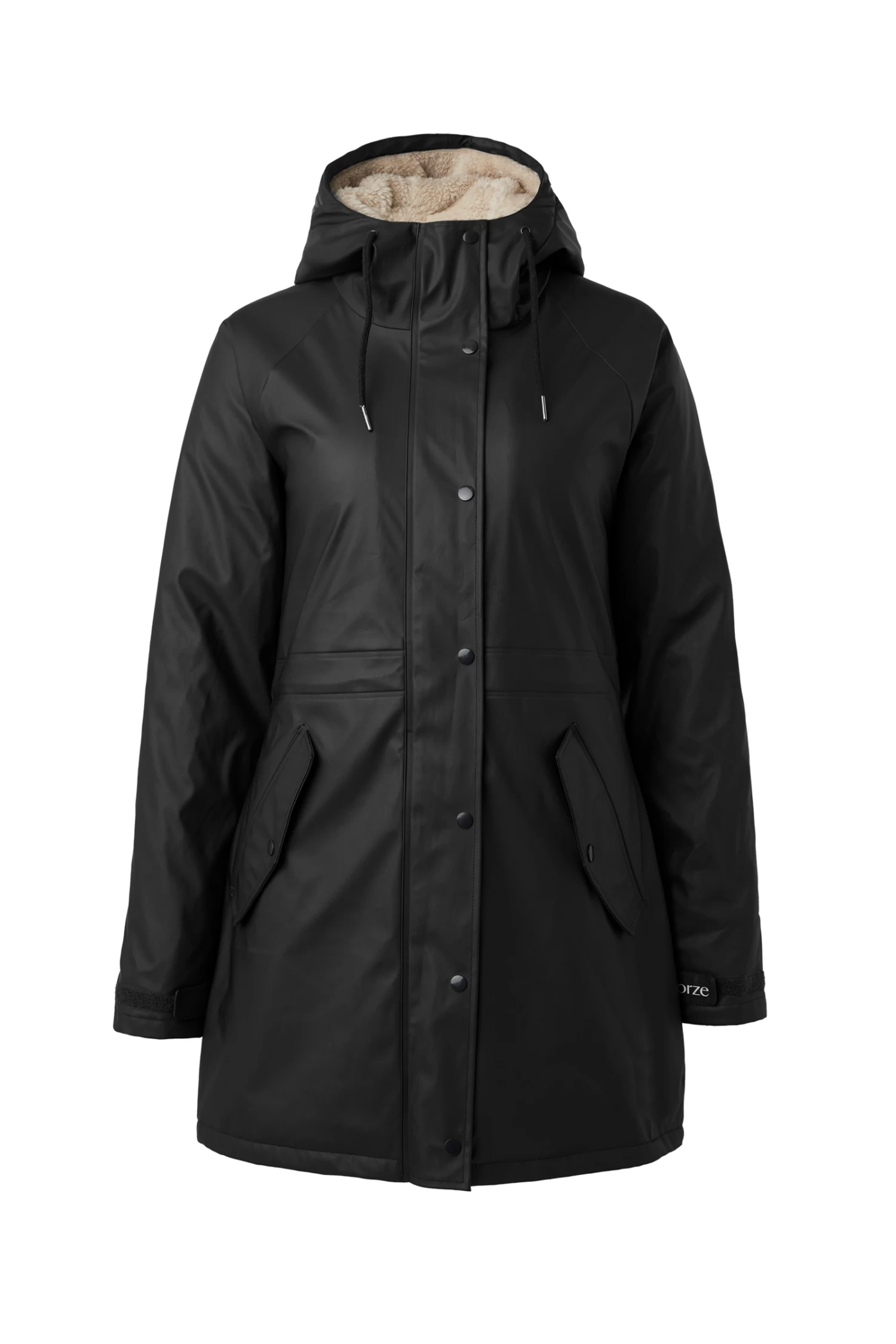 Horze Dania Women's Winter Raincoat with Fleece Lining