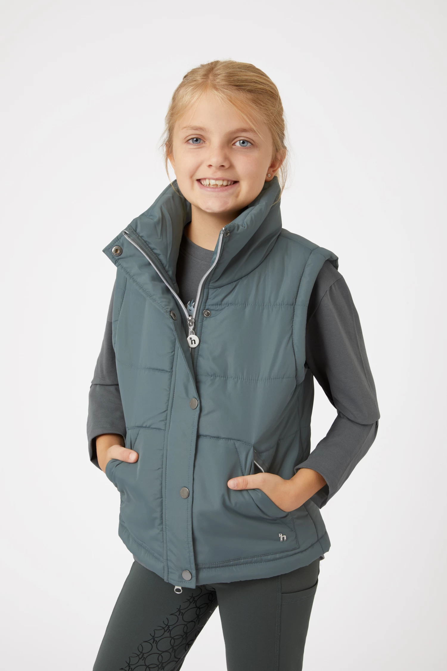 Horze Leighton Teens Winter Riding Riding Vest