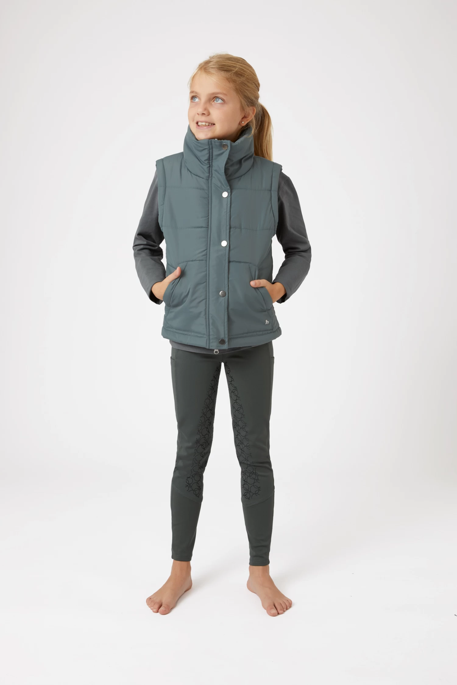 Horze Leighton Teens Winter Riding Riding Vest