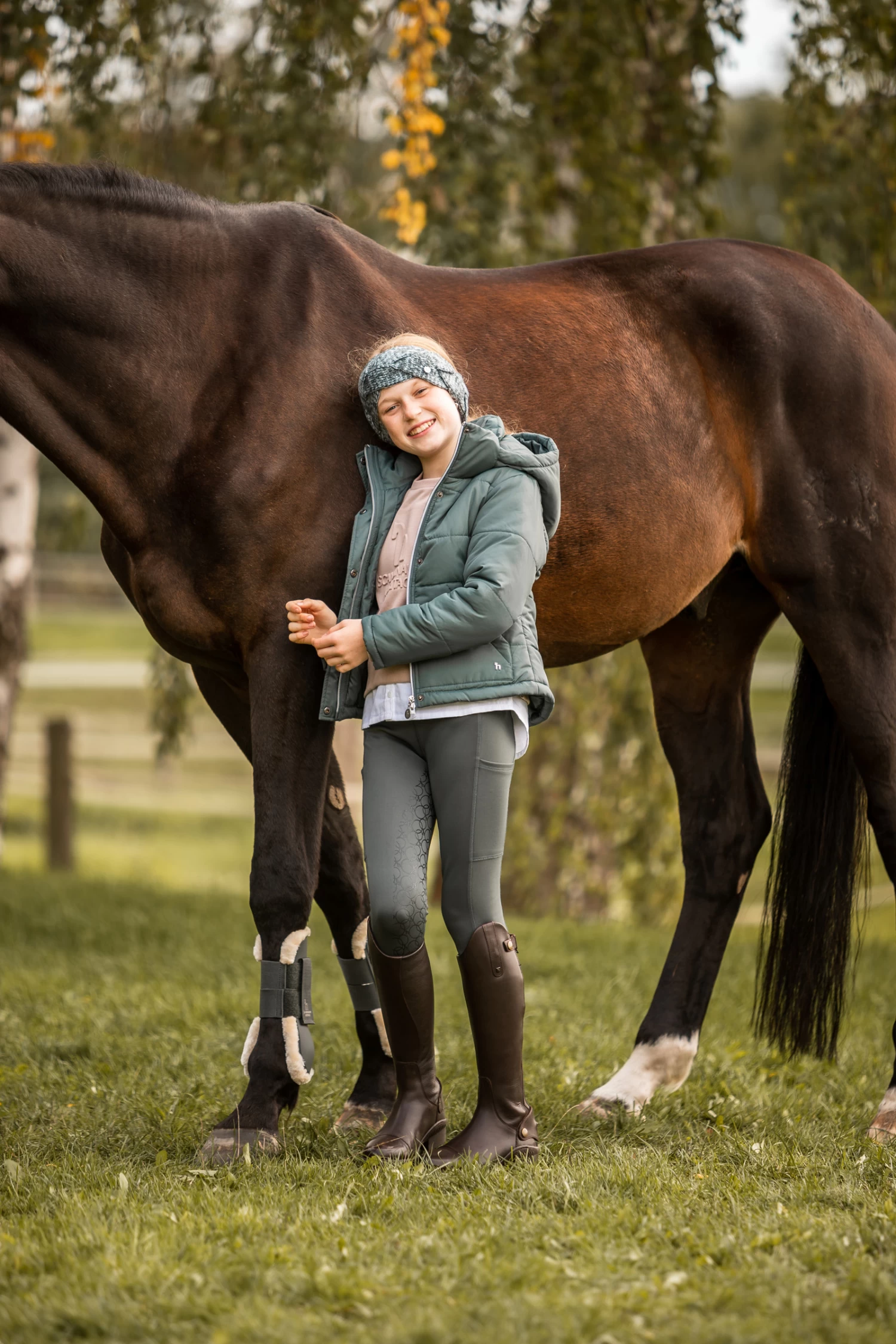 Horze Leighton Teens Winter Riding Riding Jacket