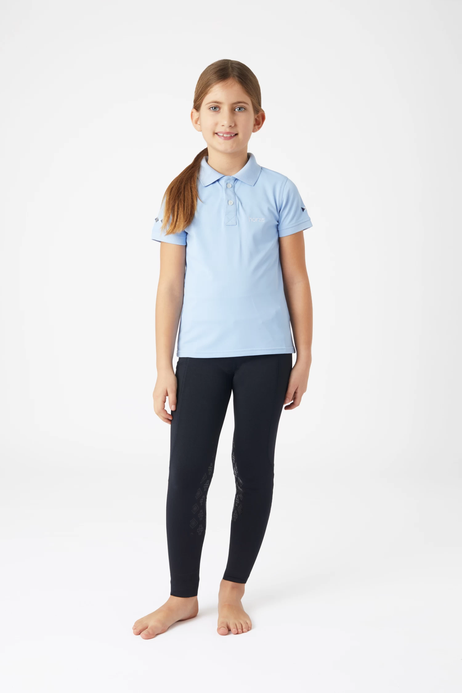 Horze Awee Kids' Functional Poloshirt