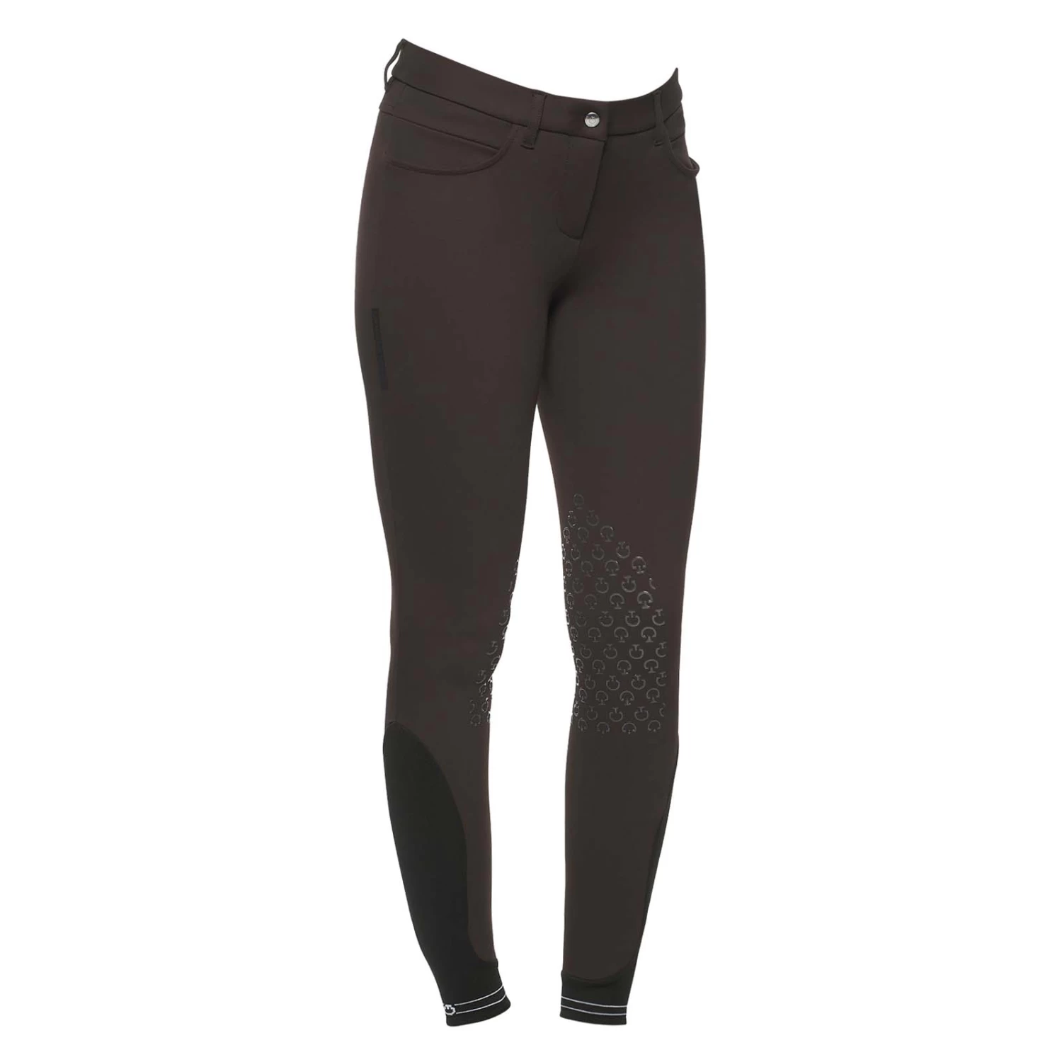Cavalleria Toscana Women's Knee Grip Breeches Perforated Logo Tape