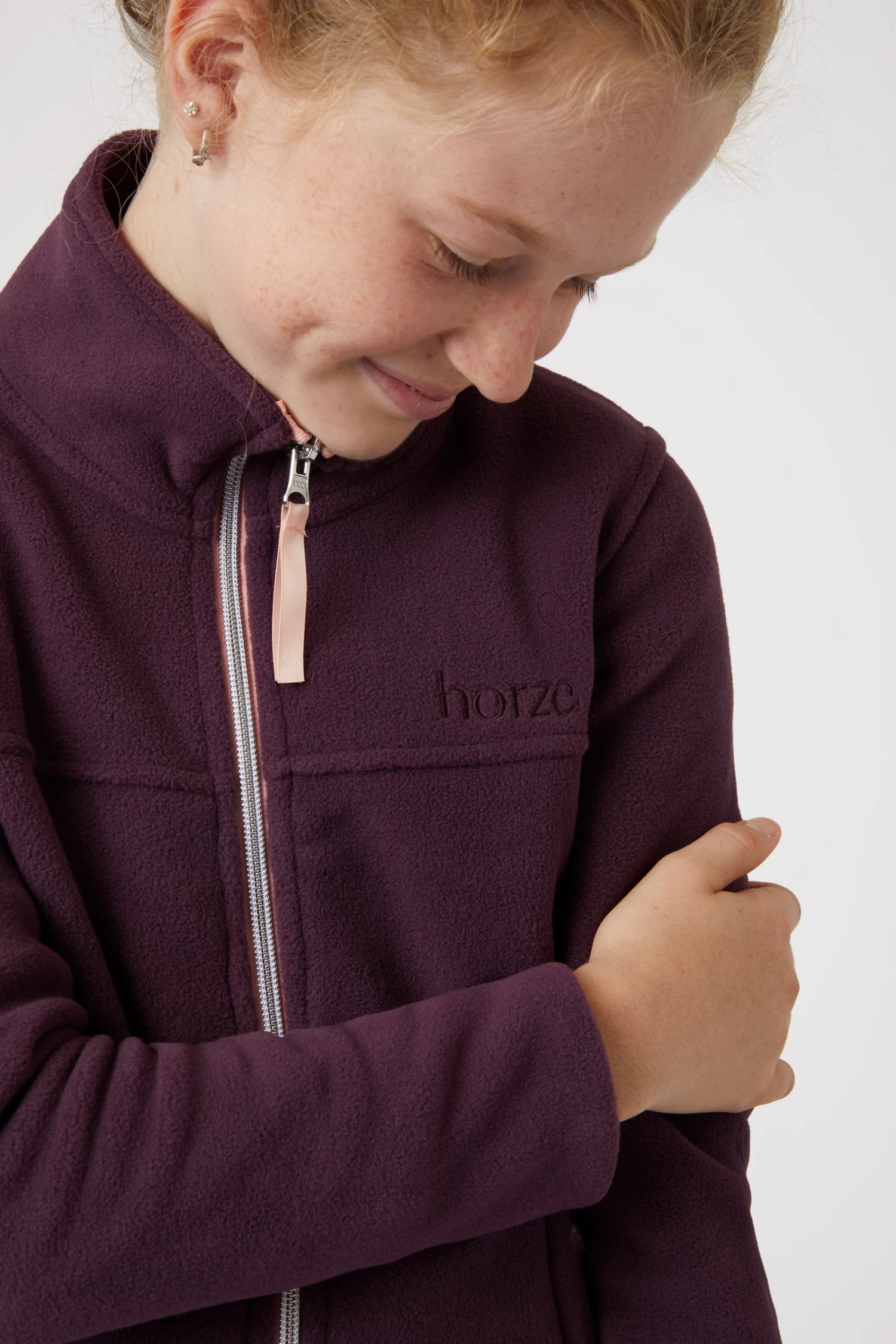 Horze Kids Monster Fleece Riding Riding Jacket