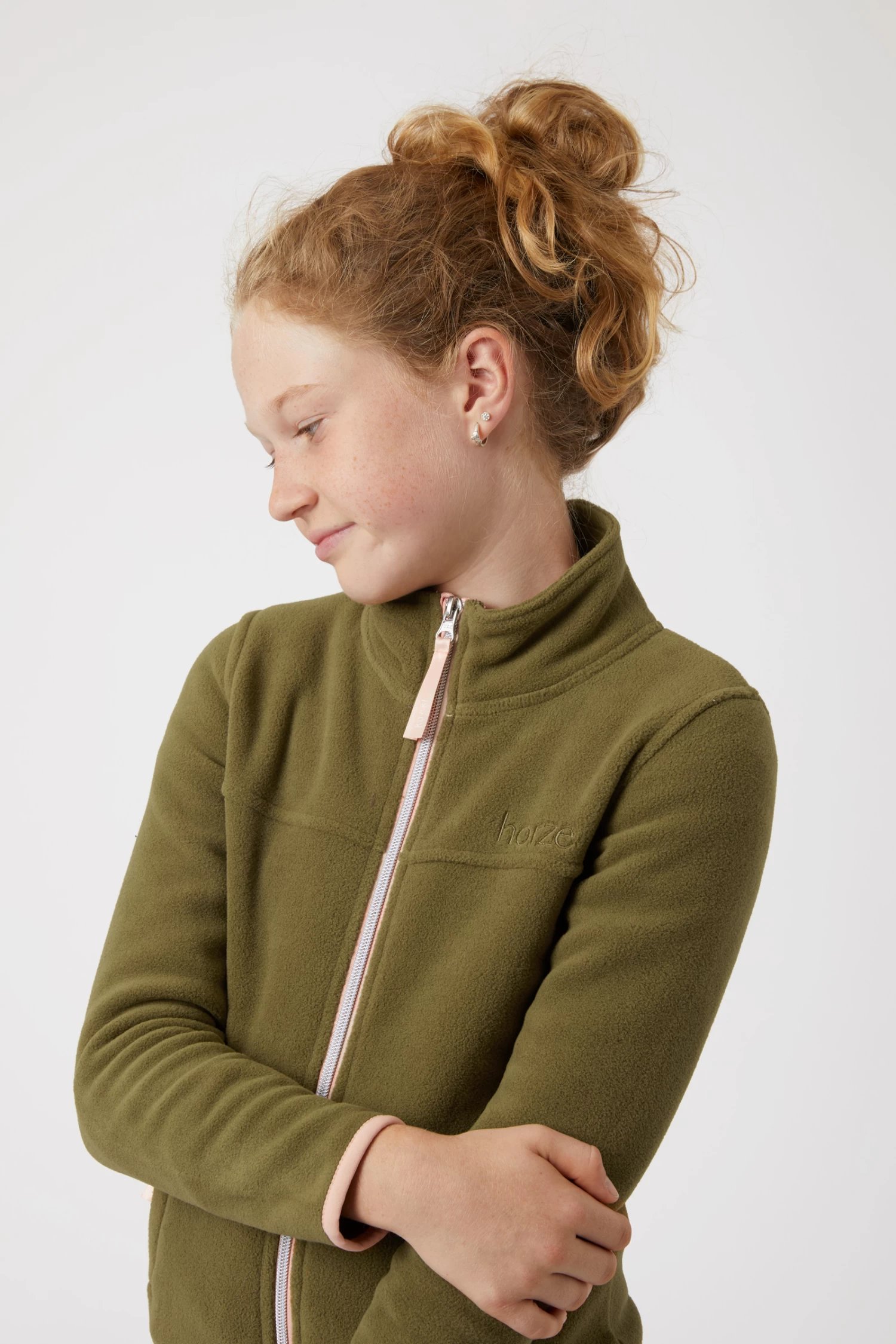 Horze Kids Monster Fleece Riding Riding Jacket