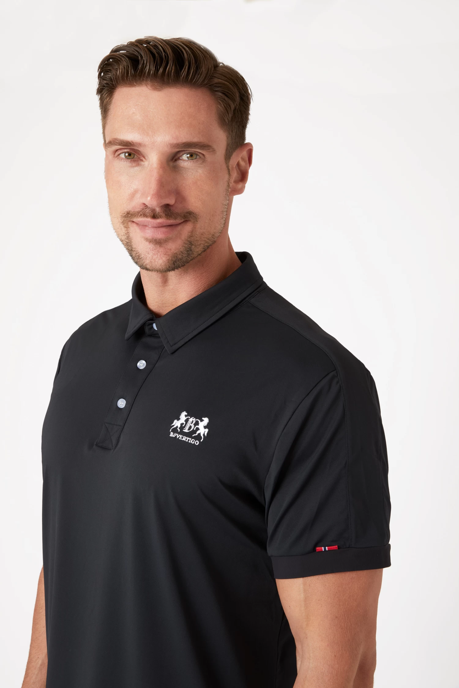 B Vertigo Flynn Men's Functional Polo Shirt