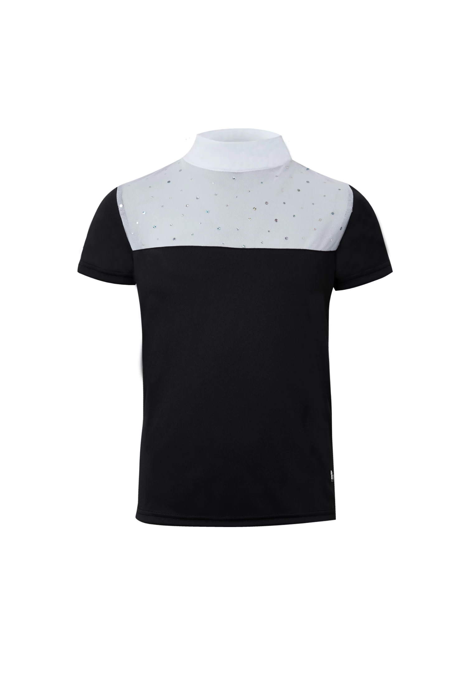 Horze Kaya Kids' Show Shirt with Rhinestone Detail