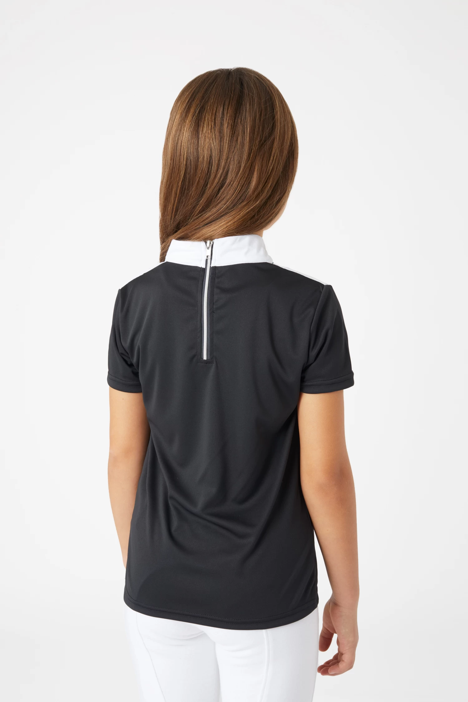 Horze Kaya Kids' Show Shirt with Rhinestone Detail