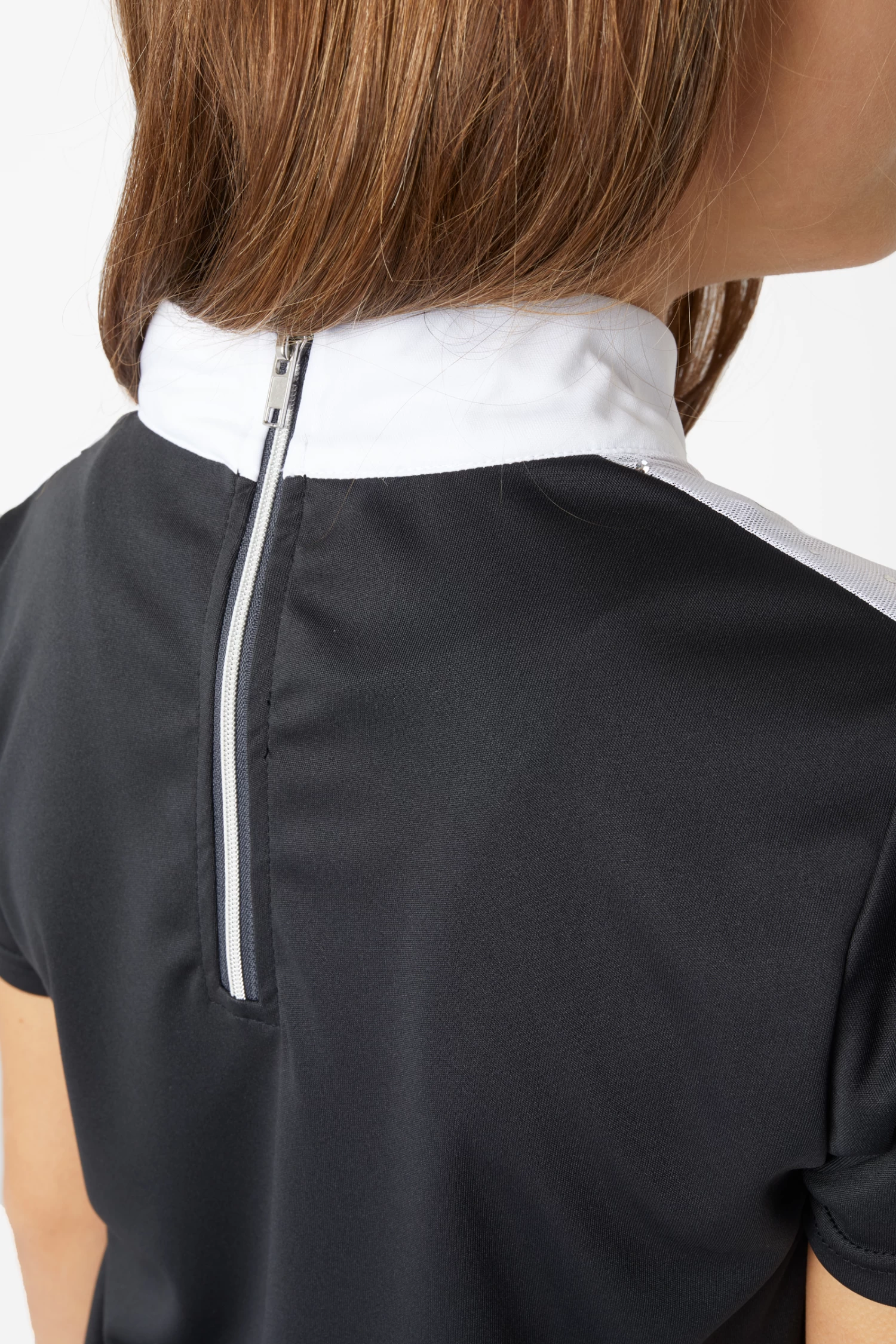 Horze Kaya Kids' Show Shirt with Rhinestone Detail