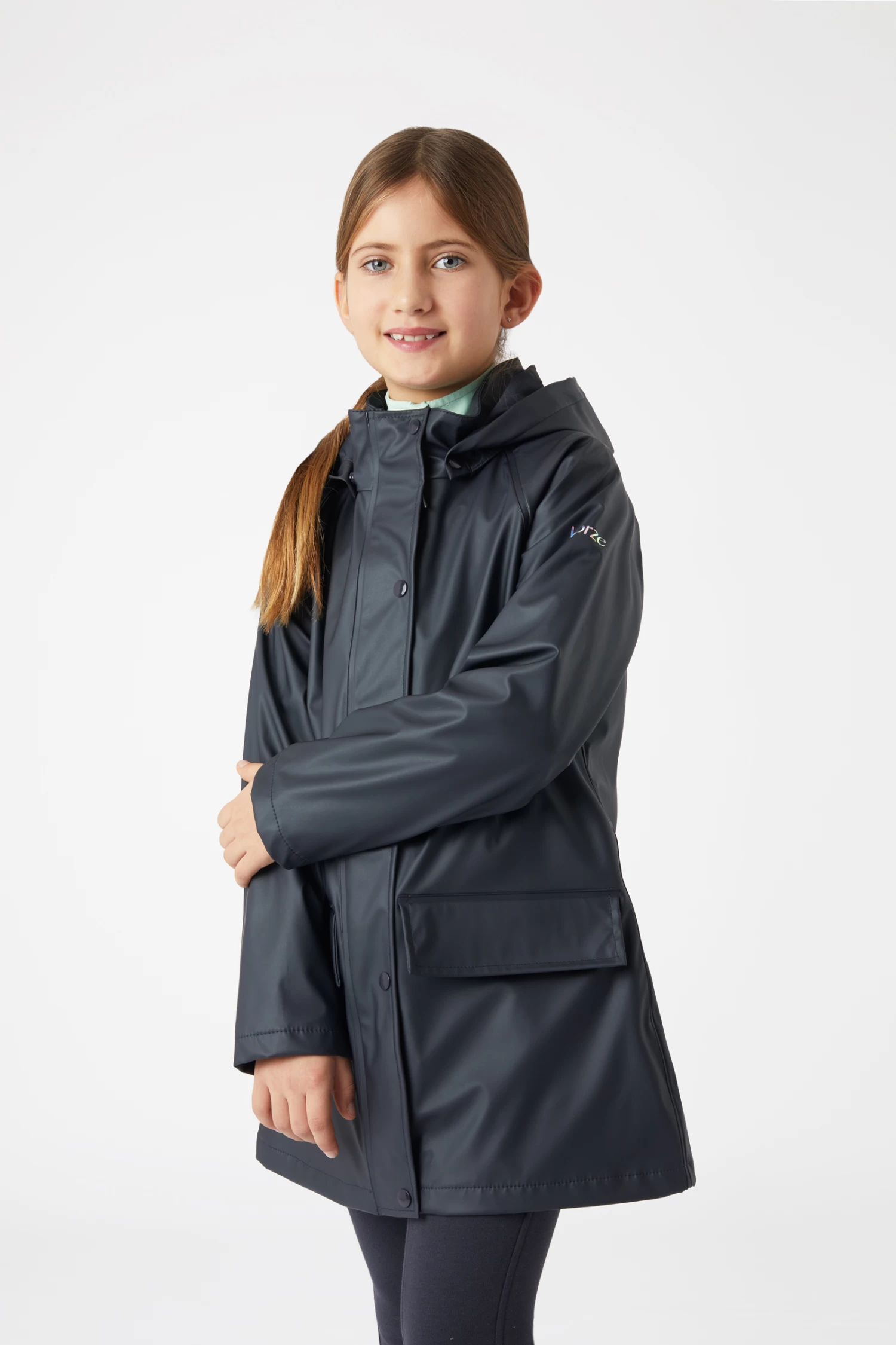 Horze Clara Kids' Rain Riding Jacket