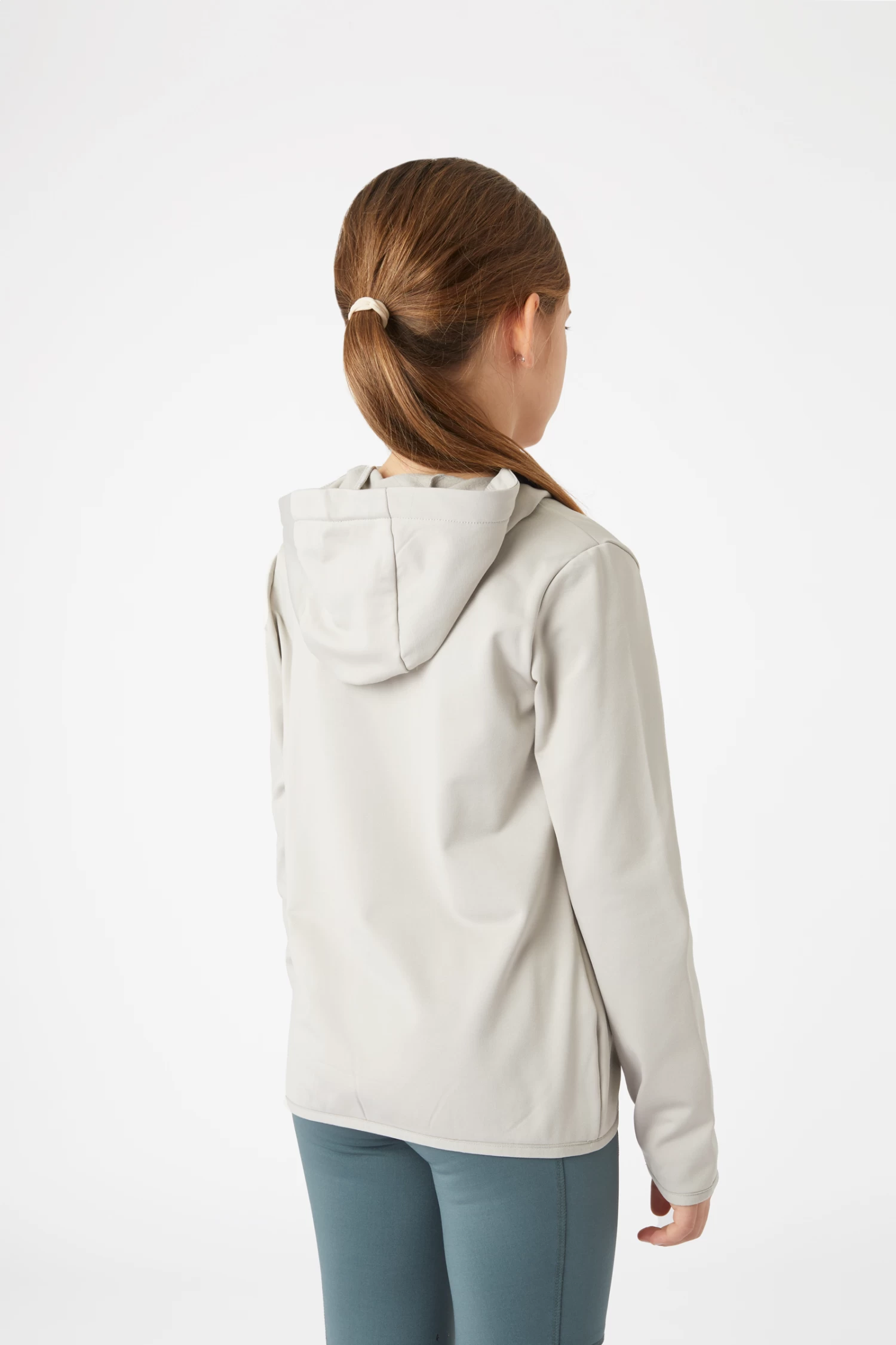 Horze Chloe Kids' Functional Hoodie with Logo Print