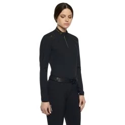 Cavalleria Toscana R-Evo Epaulet Zip Polo