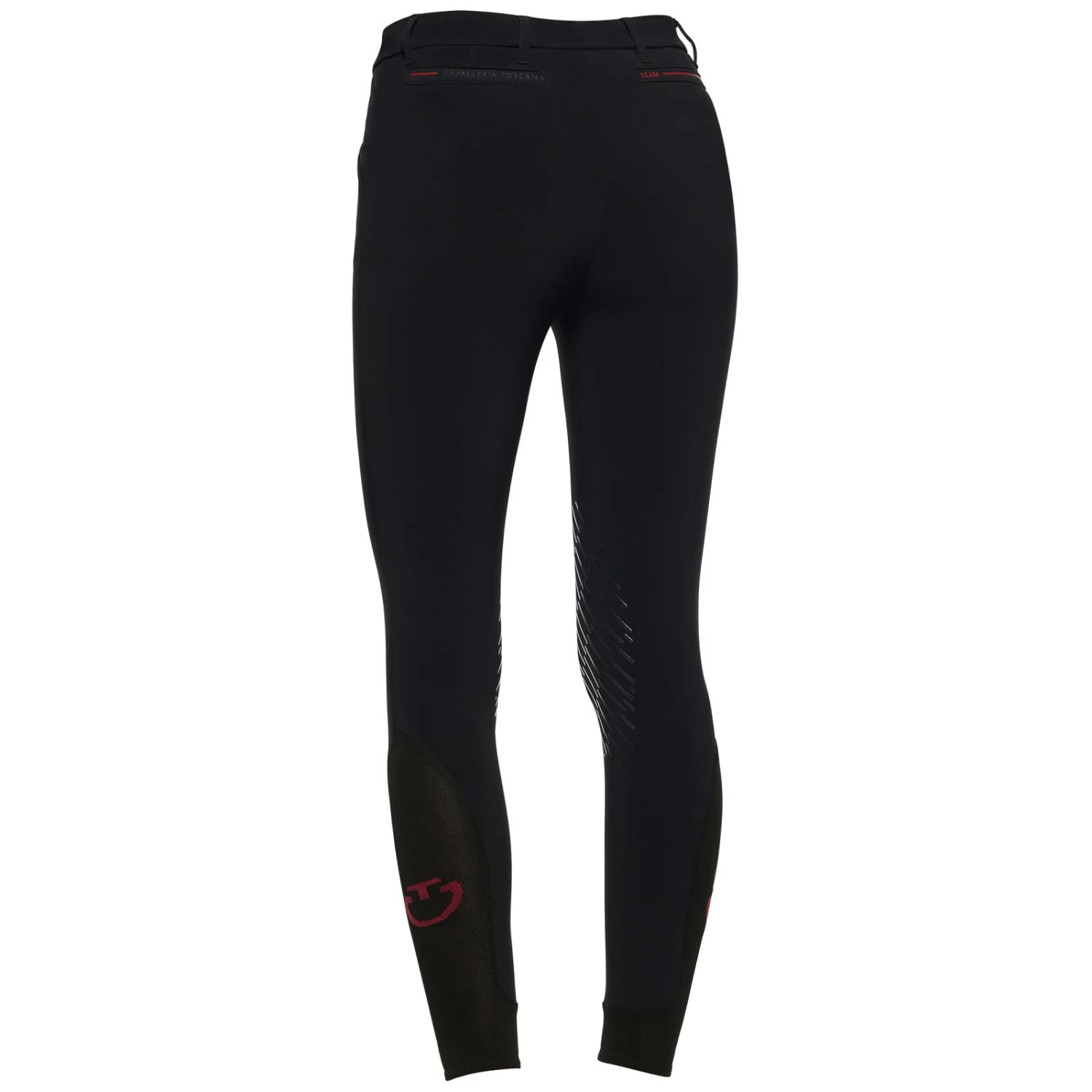 Cavalleria Toscana CT Team Red Stripe Women's Kneegrip Breeches