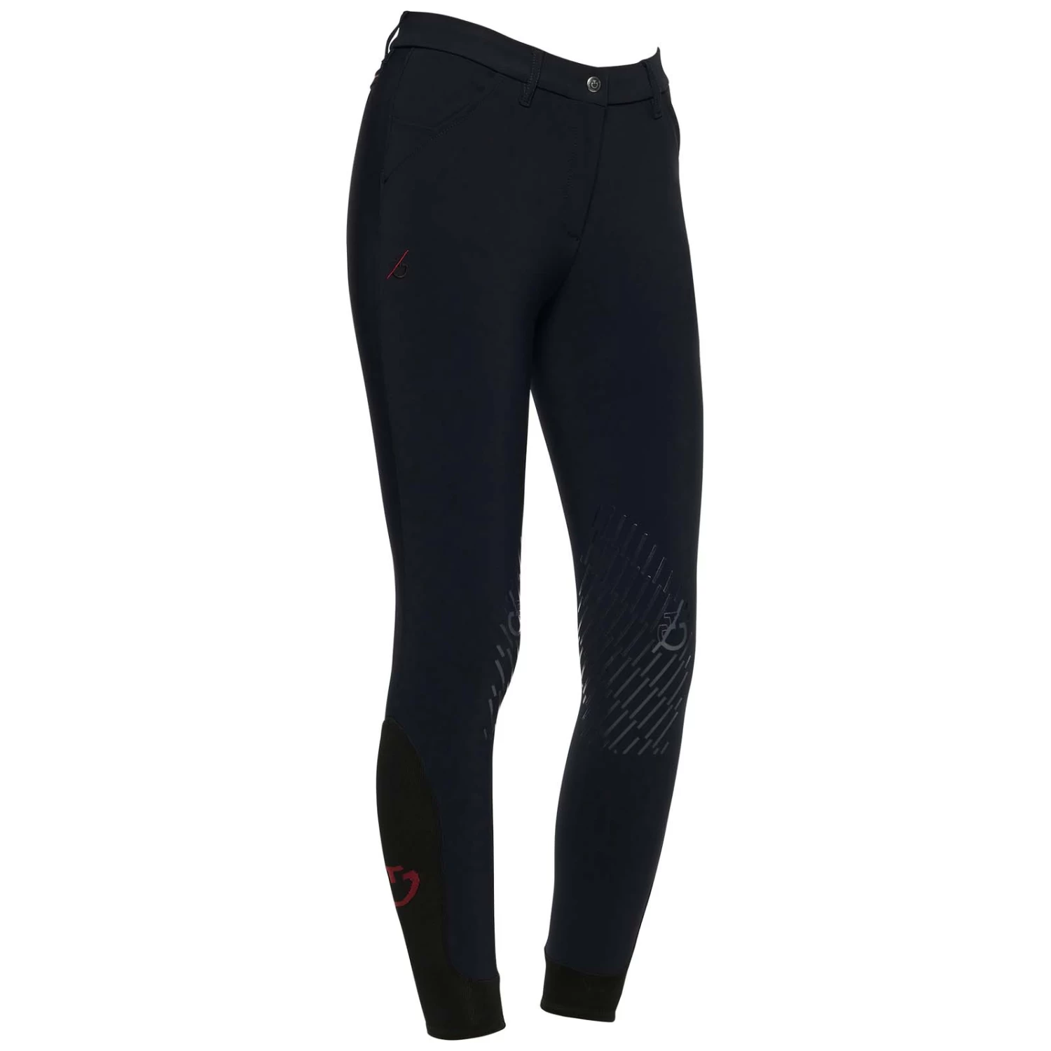 Cavalleria Toscana CT Team Red Stripe Women's Kneegrip Breeches