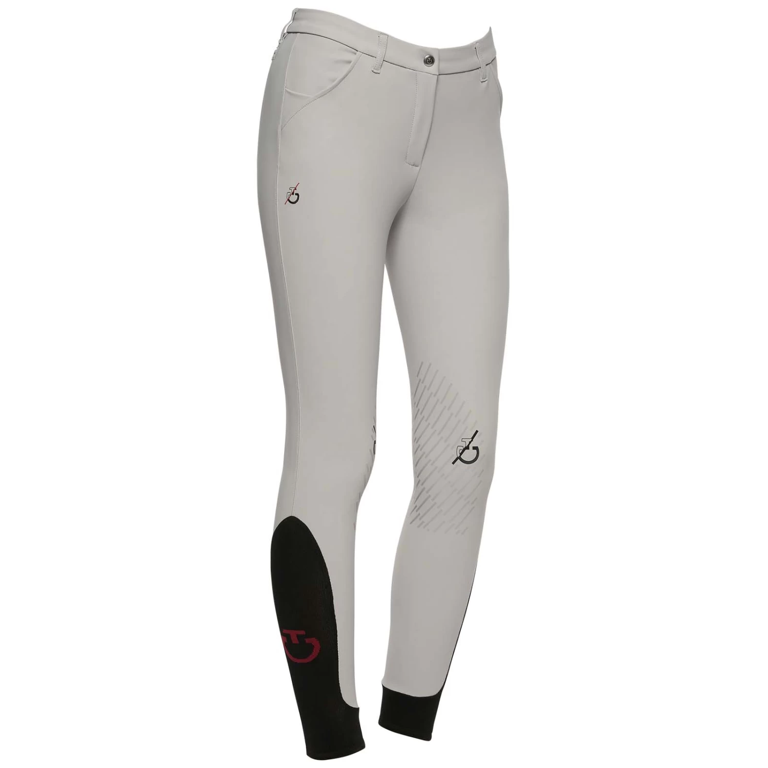 Cavalleria Toscana CT Team Red Stripe Women's Kneegrip Breeches
