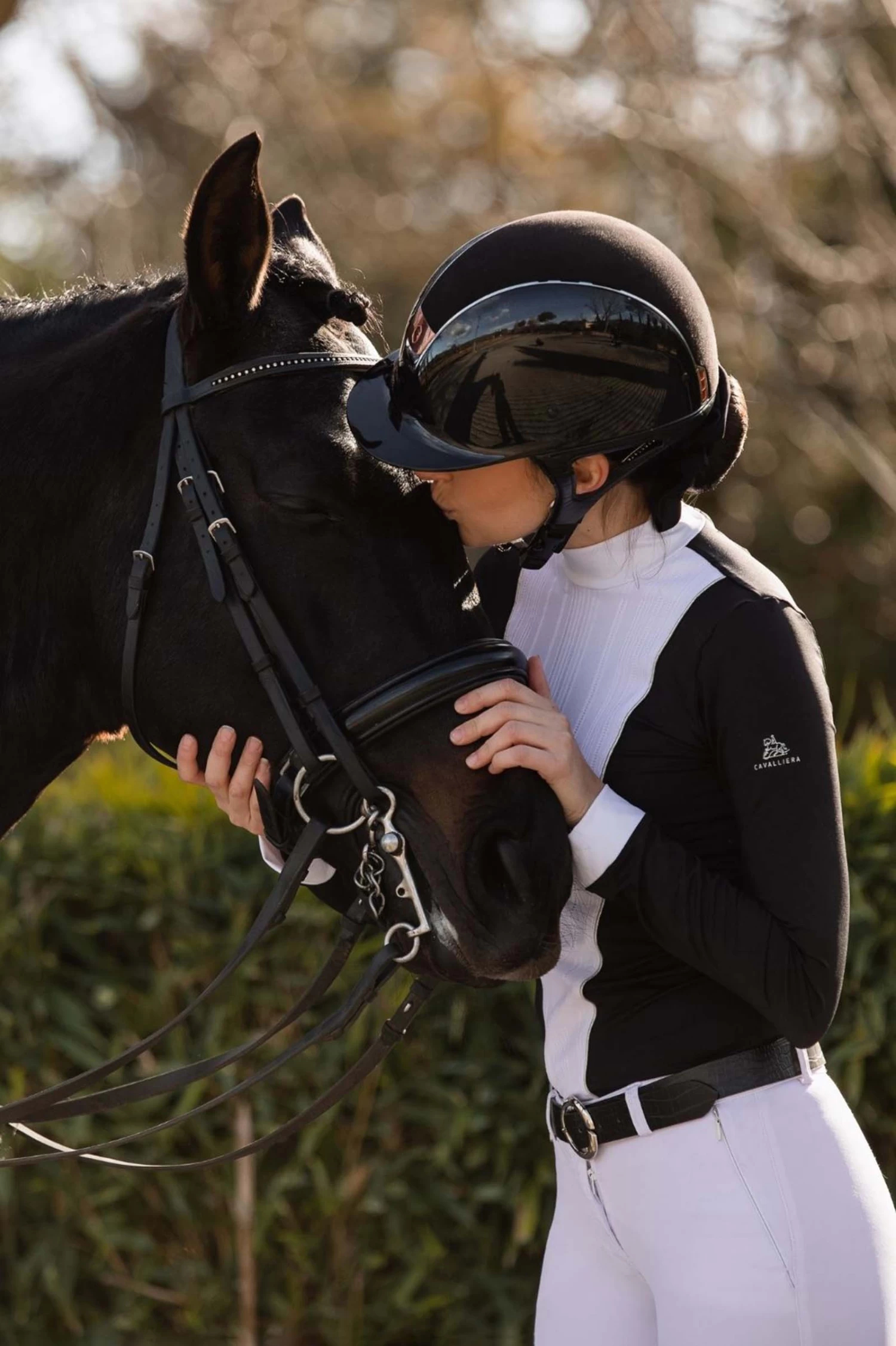 Cavalliera Queen Women's Long Sleeve Show Shirt