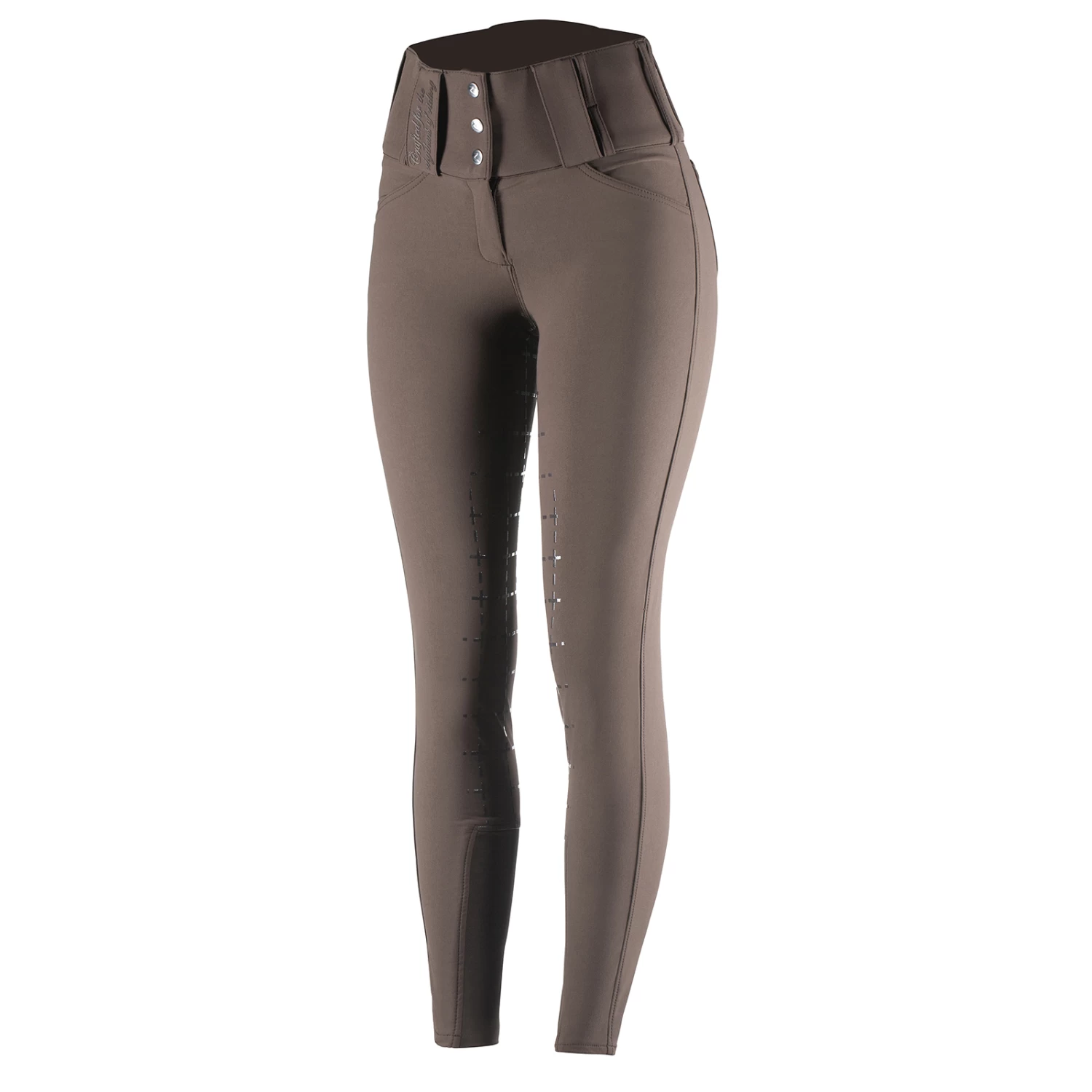 Horze Desiree Women's Silicone Full Seat Breeches belt loops