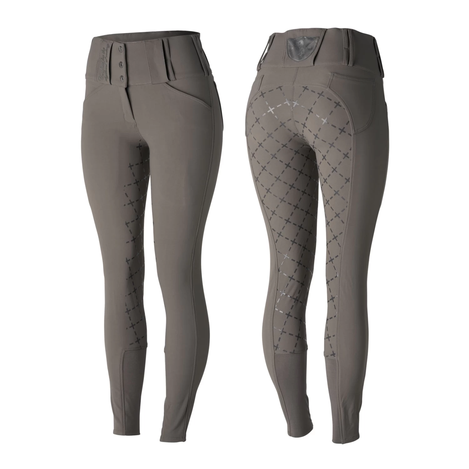 Horze Desiree Women's Silicone Full Seat Breeches belt loops