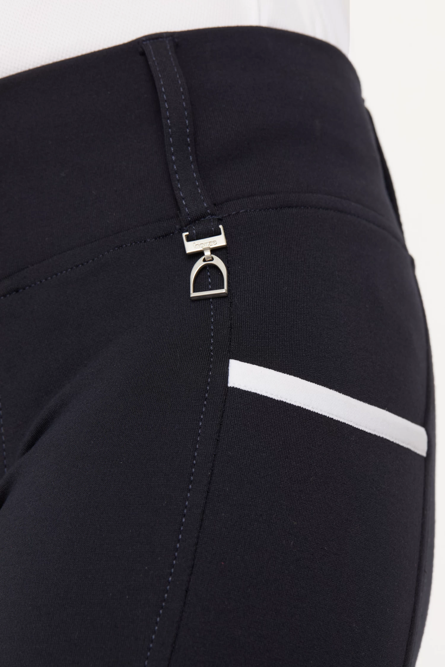 Horze Lucinda Kids High Waist Silicone Full Seat Tights