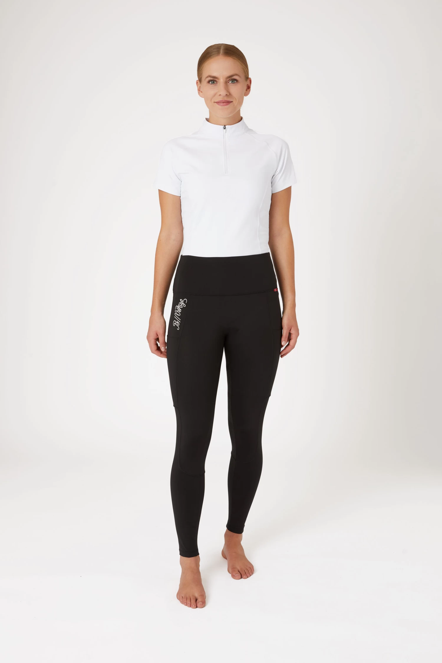 B Vertigo Lara Women's High Waist Full Seat Tights