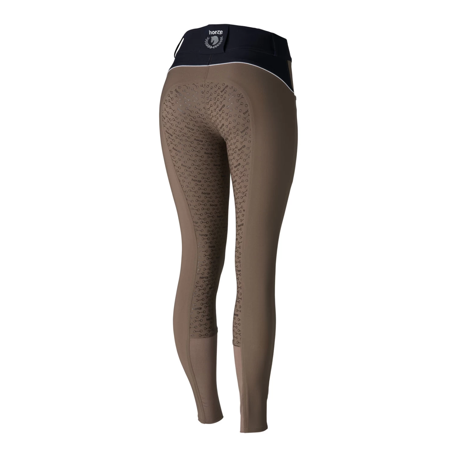 Horze Aubrey Women's High Waist Breeches with Silicone Full Seat