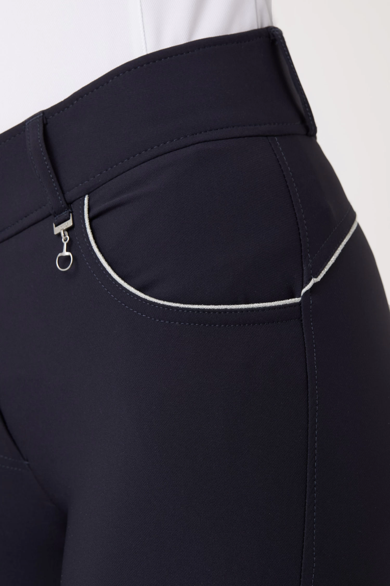 Horze Aubrey Women's High Waist Breeches with Silicone Full Seat