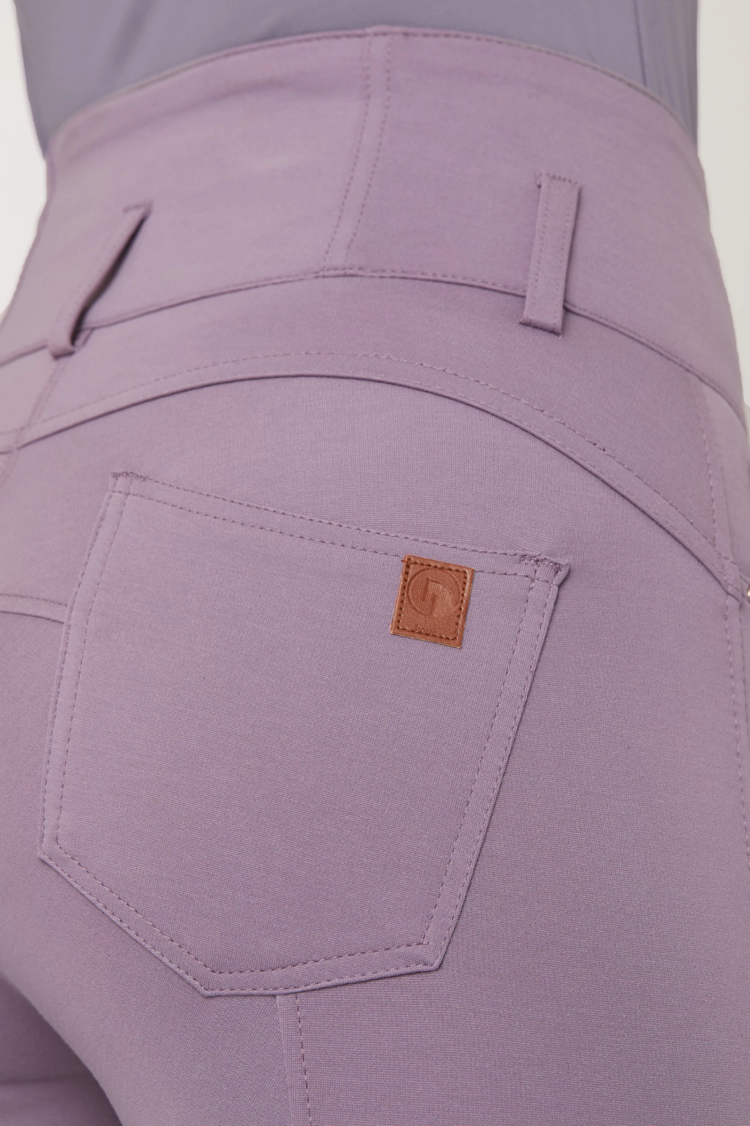 Horze Tara High Waist Silicone Knee Patch Breeches for Women