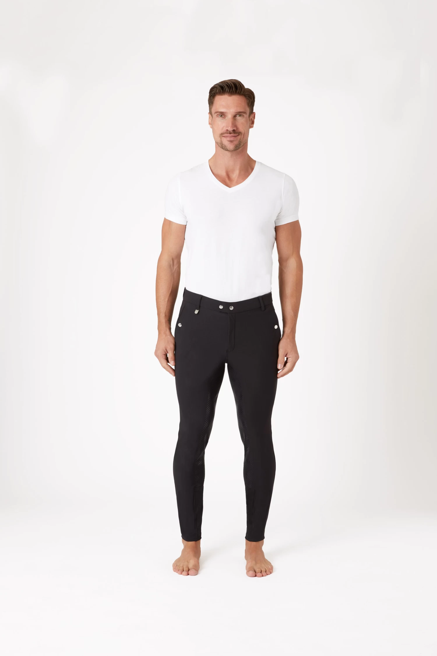 Horze Grand Prix Men's Silicone Full Seat Breeches